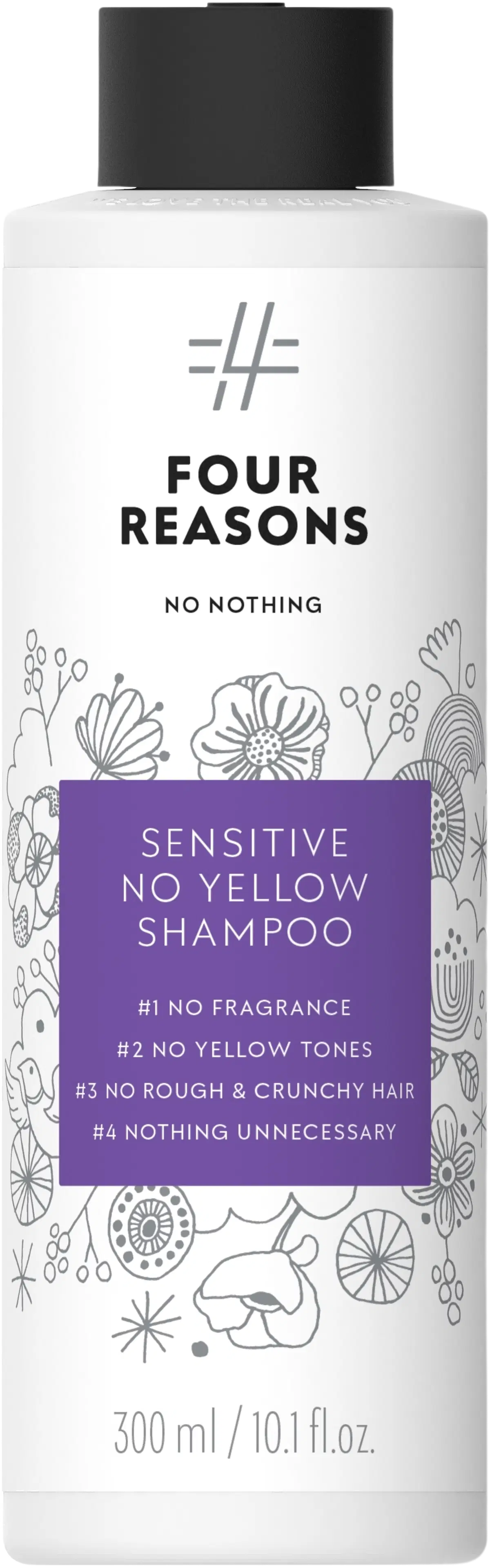 Four Reasons No Nothing Sensitive No Yellow Shampoo 300 ml