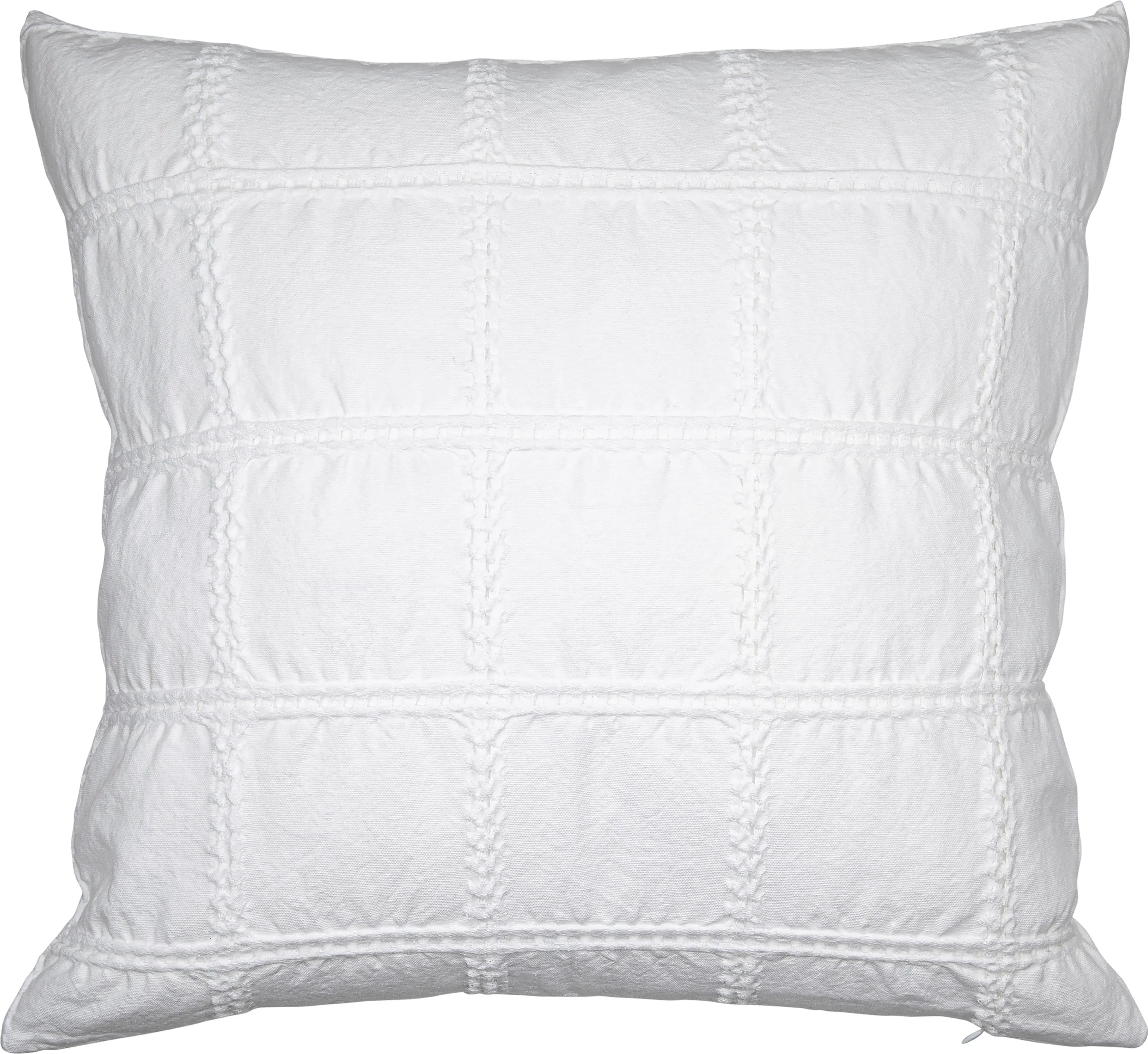 Pentik Kreppi tyynynpäällinen 45x45 cm, valkoinen