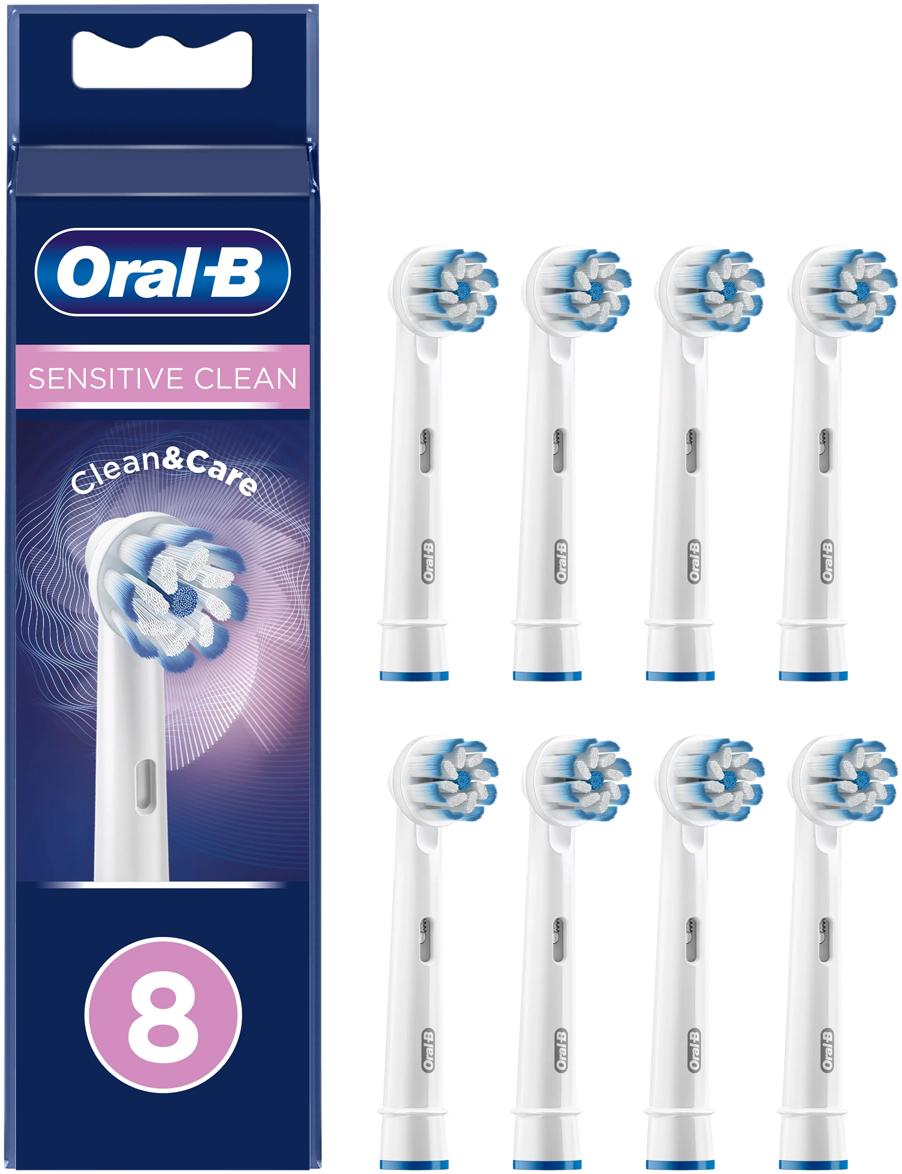 Oral-B Sensitive Clean vaihtoharja 8kpl