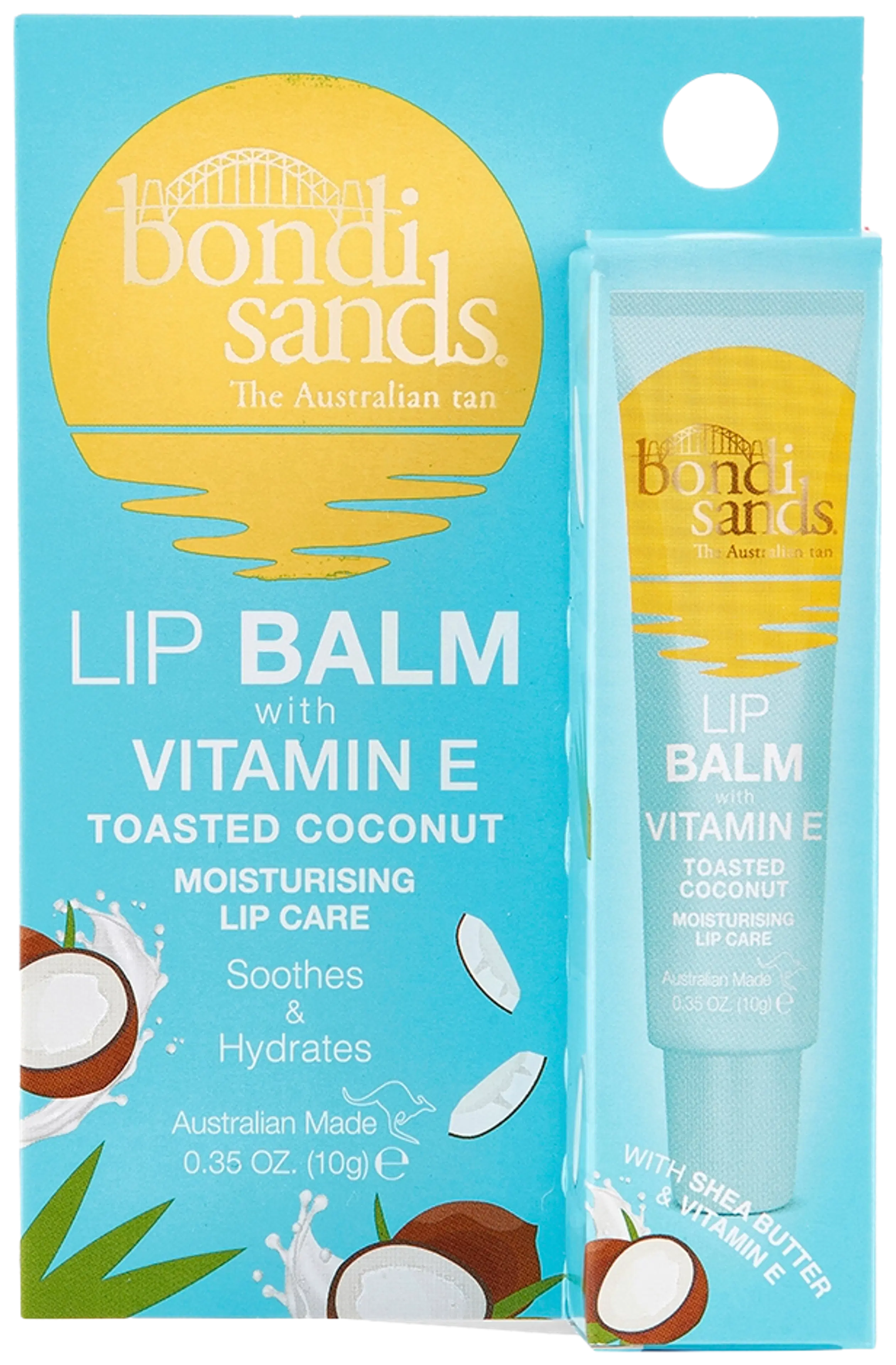 Bondi Sands Lip Balm with Vitamin E Toasted Coconut huulivoide 10 g