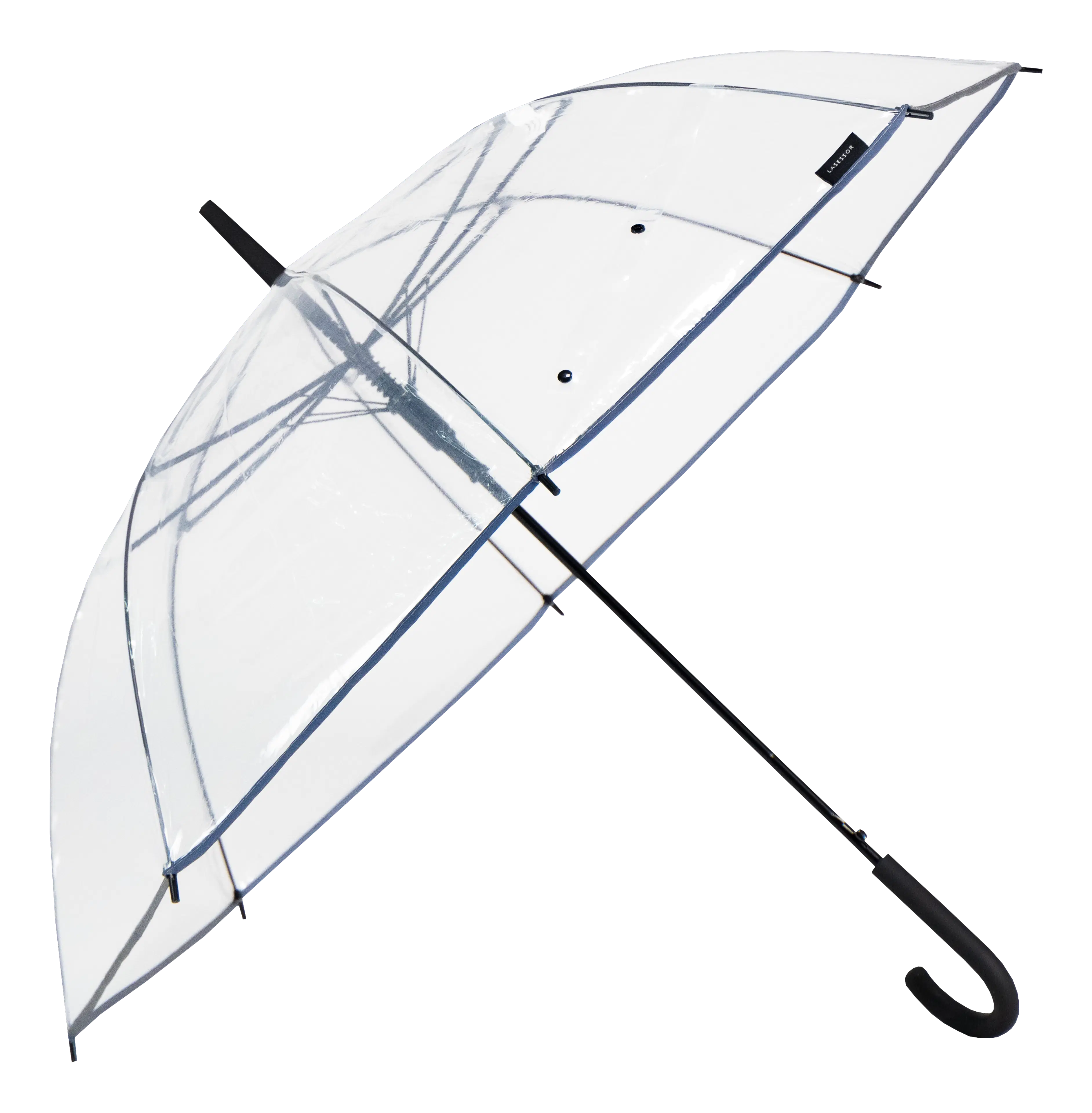 Lasessor läpinäkyvä sateenvarjo