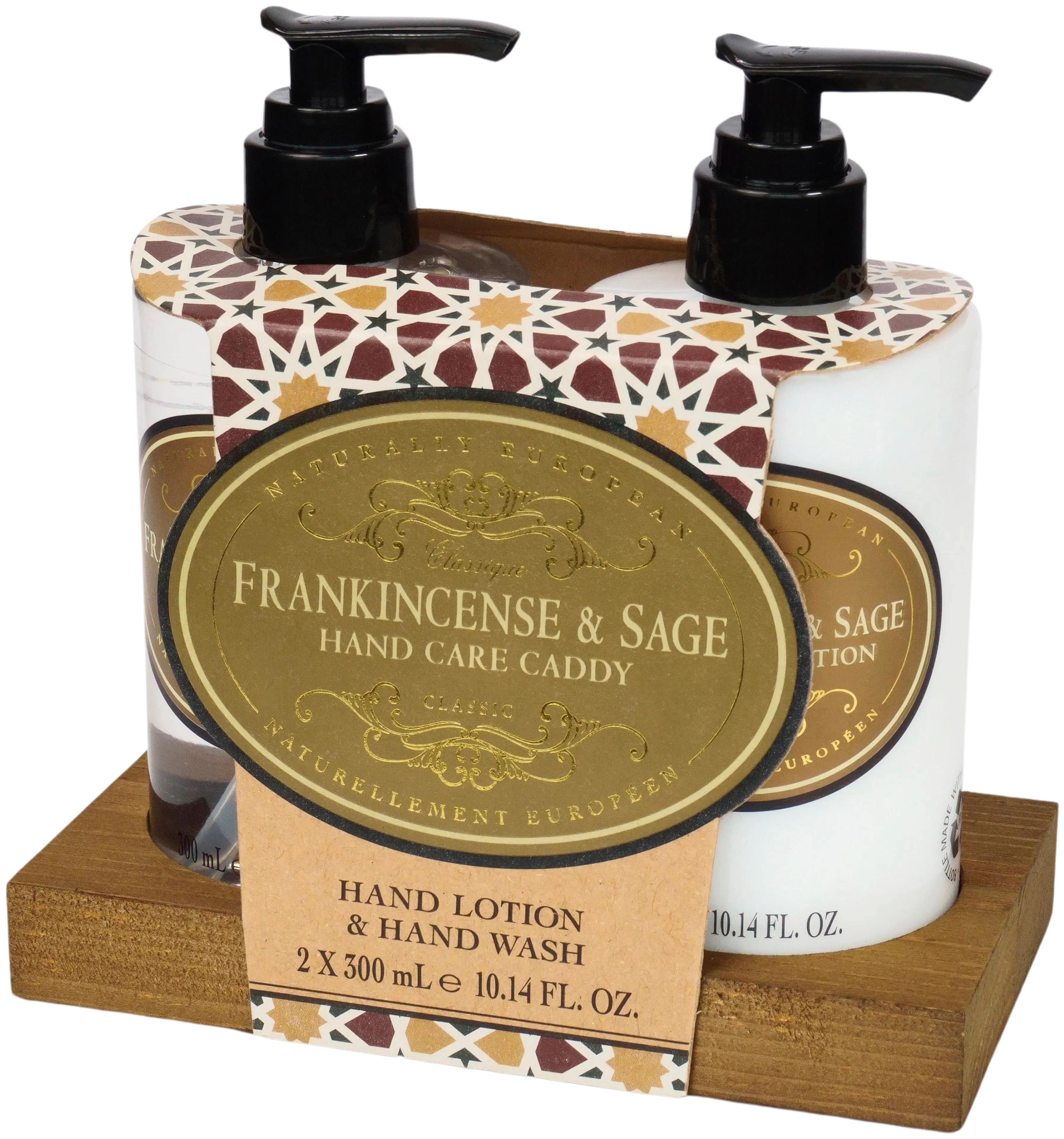 Naturally European Festive Frankincense & Sage käsien hoitosetti