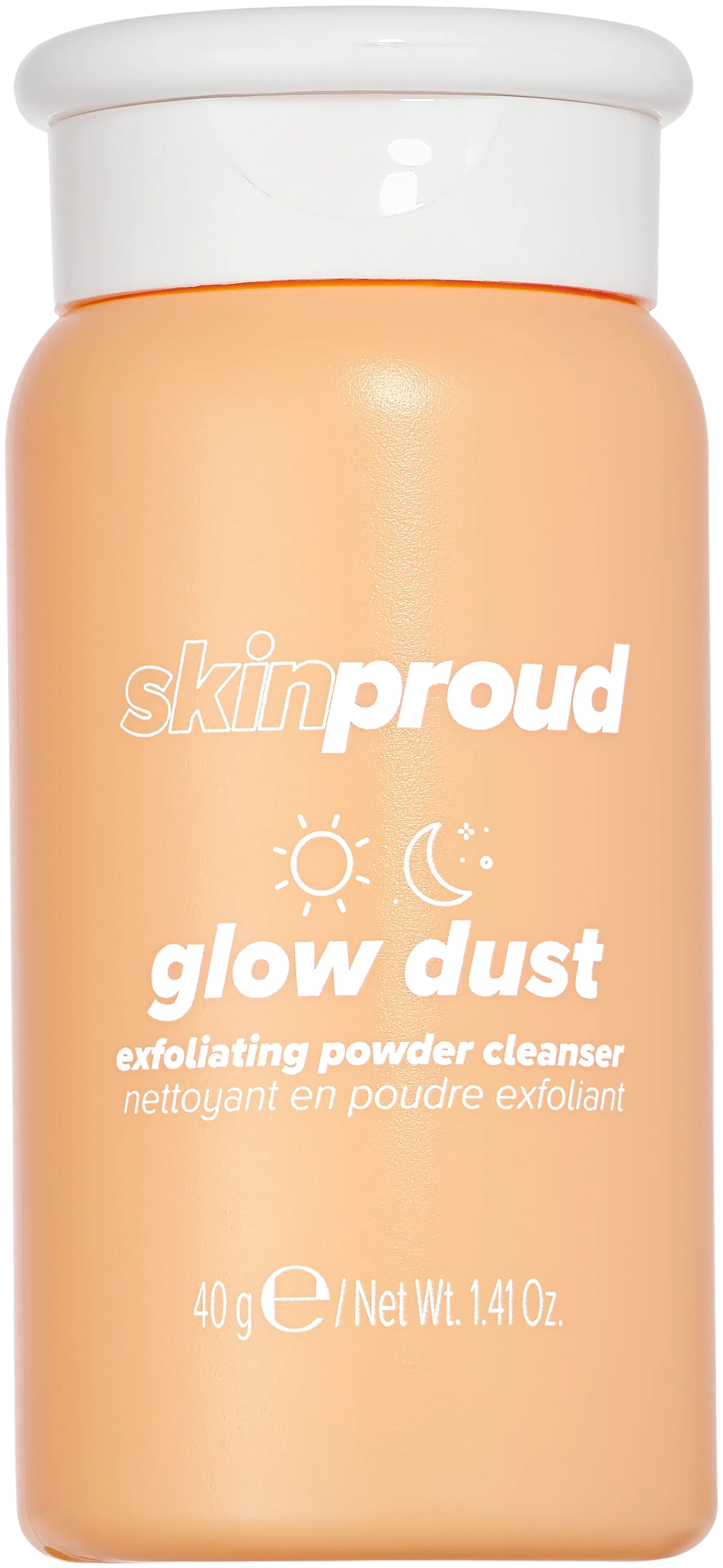 Skin Proud Glow Dust -kirkastava kuorintajauhe 40g