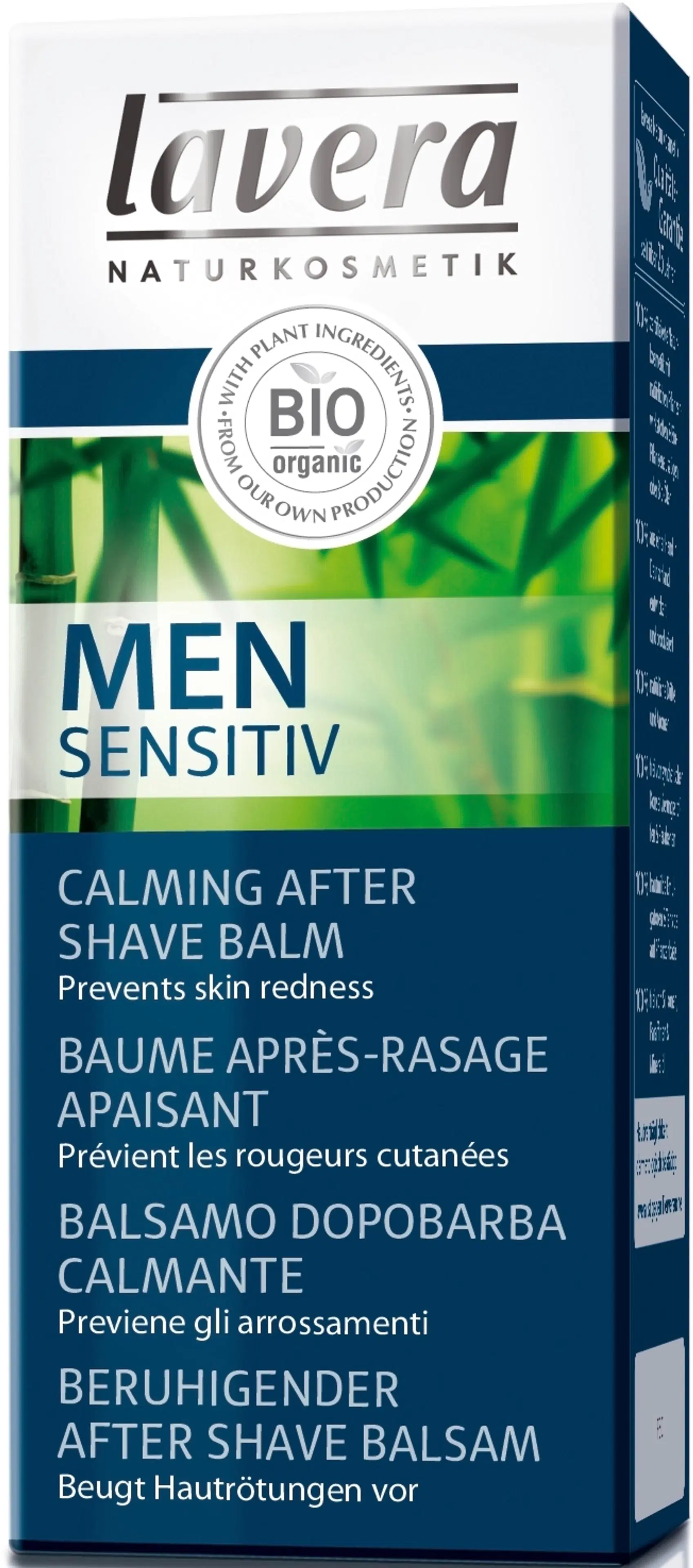 lavera Men sensitiv Calming After Shave Balm -partabalsami 50 ml
