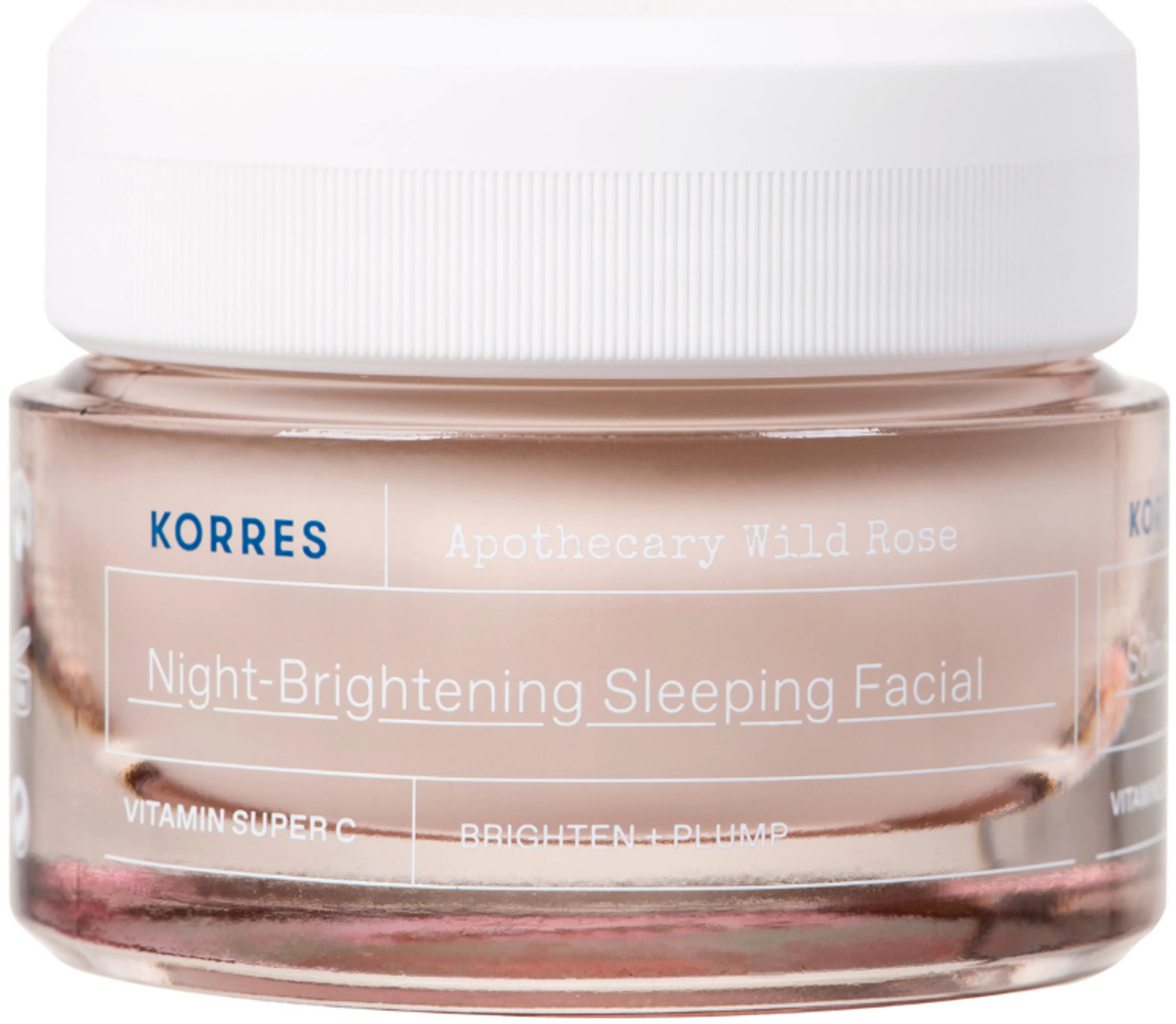 KORRES Apothecary Wild Rose Night-Brightening Sleeping Facial hoitonaamio 40 ml