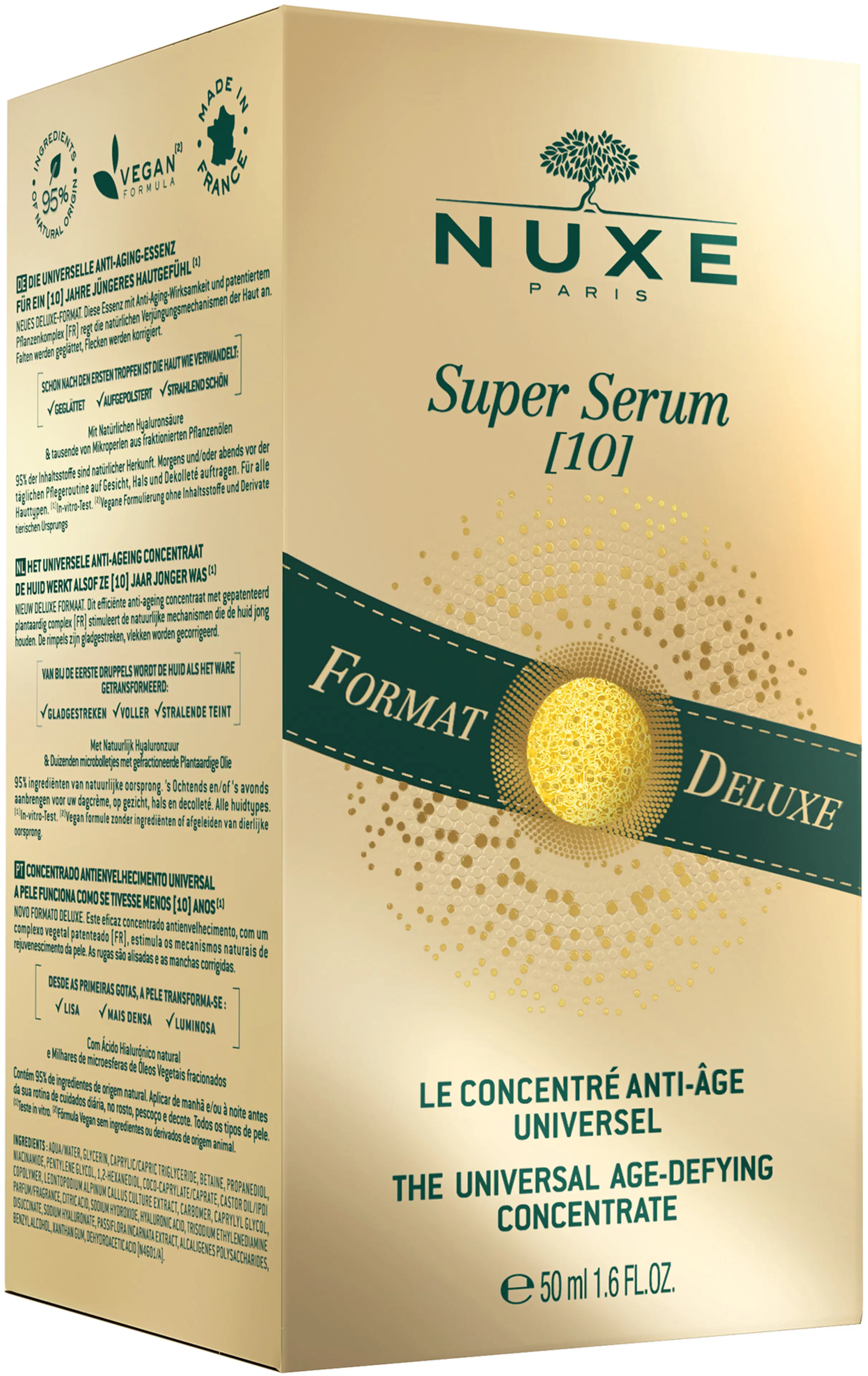 NUXE Super Serum [10] The Universal Age-Defying Concentrate kasvoseerumi 50 ml