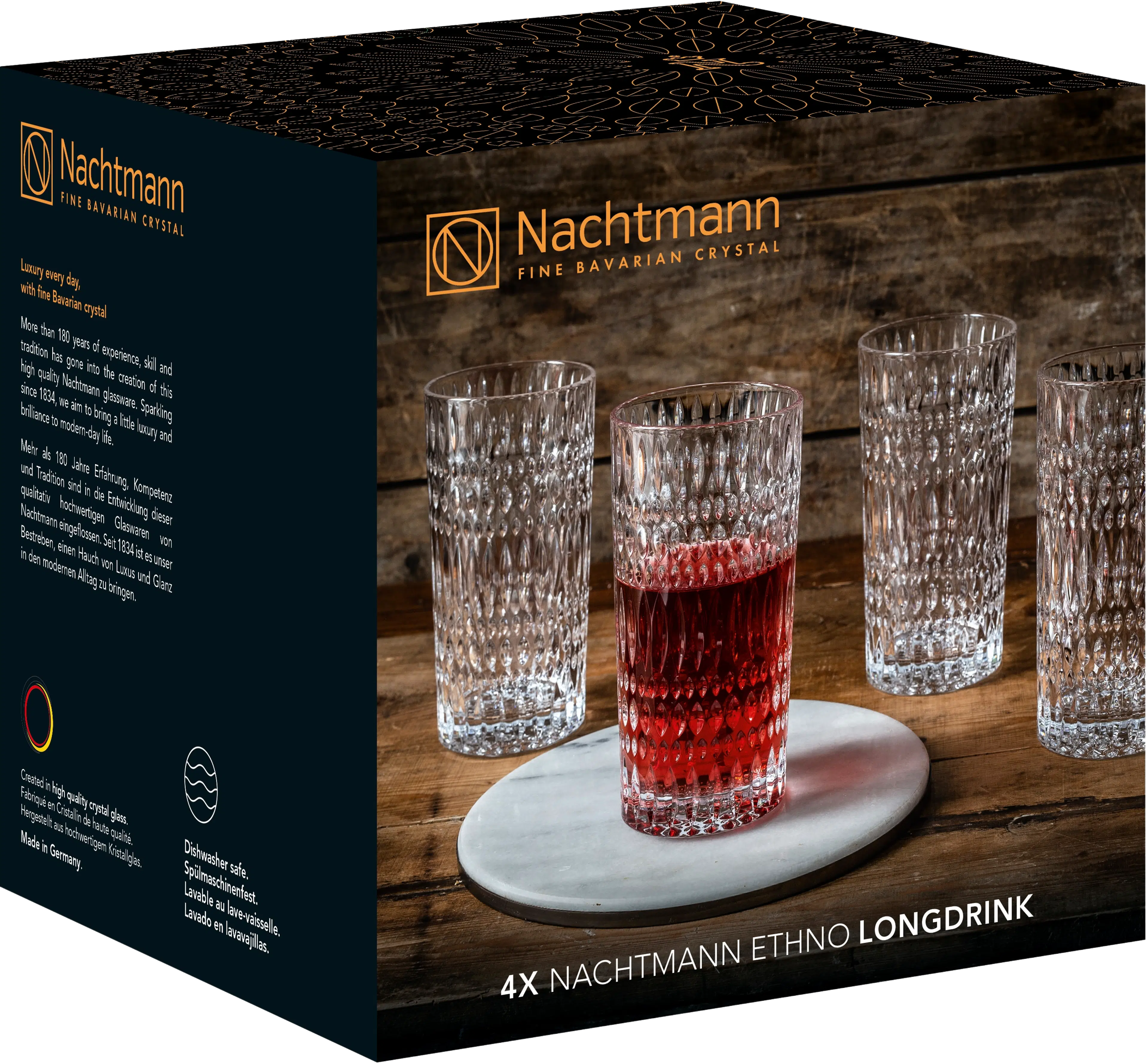 Nachtmann Ethno longdrink juomalasi 4 kpl