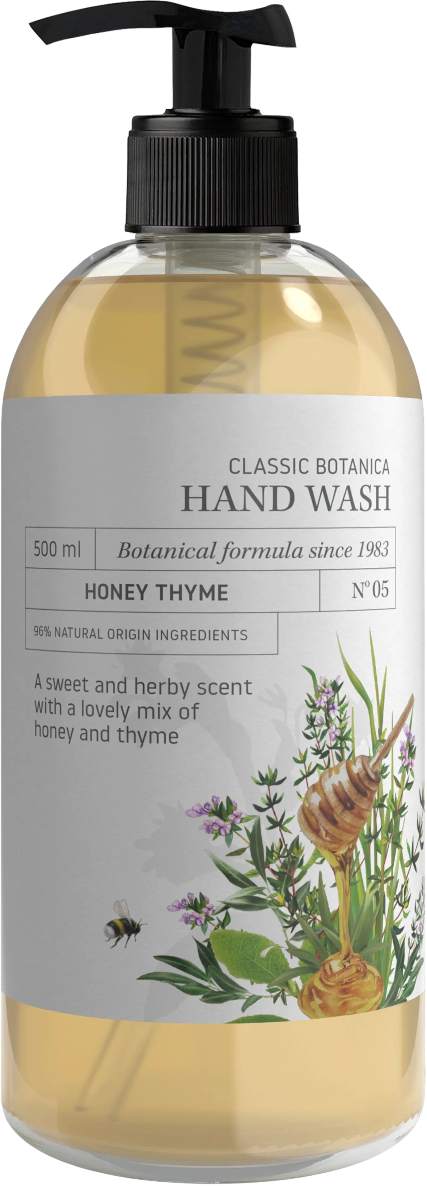 Classic Botanica Honey Thyme käsisaippua 500ml