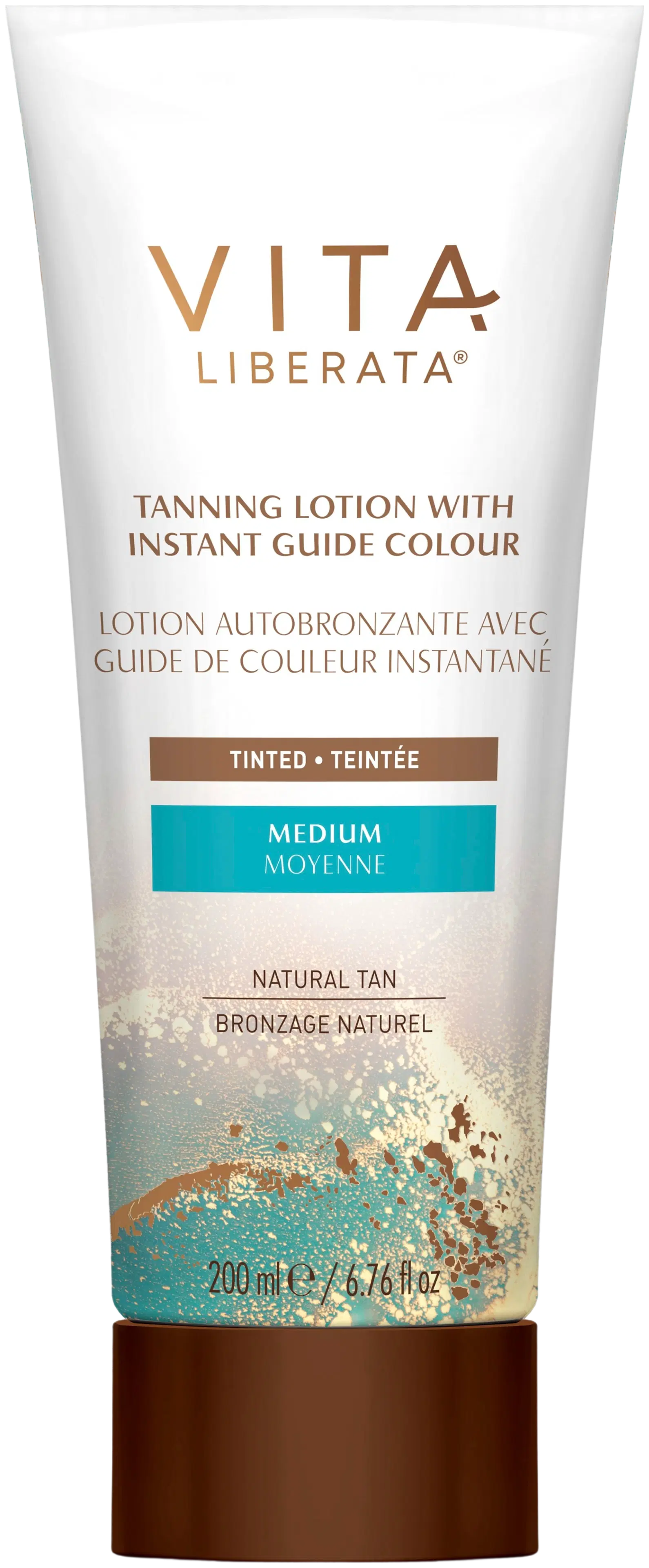 Vita Liberata Tinted Tanning Lotion with Instant Guide Colour Medium itseruskettava voide 200 ml