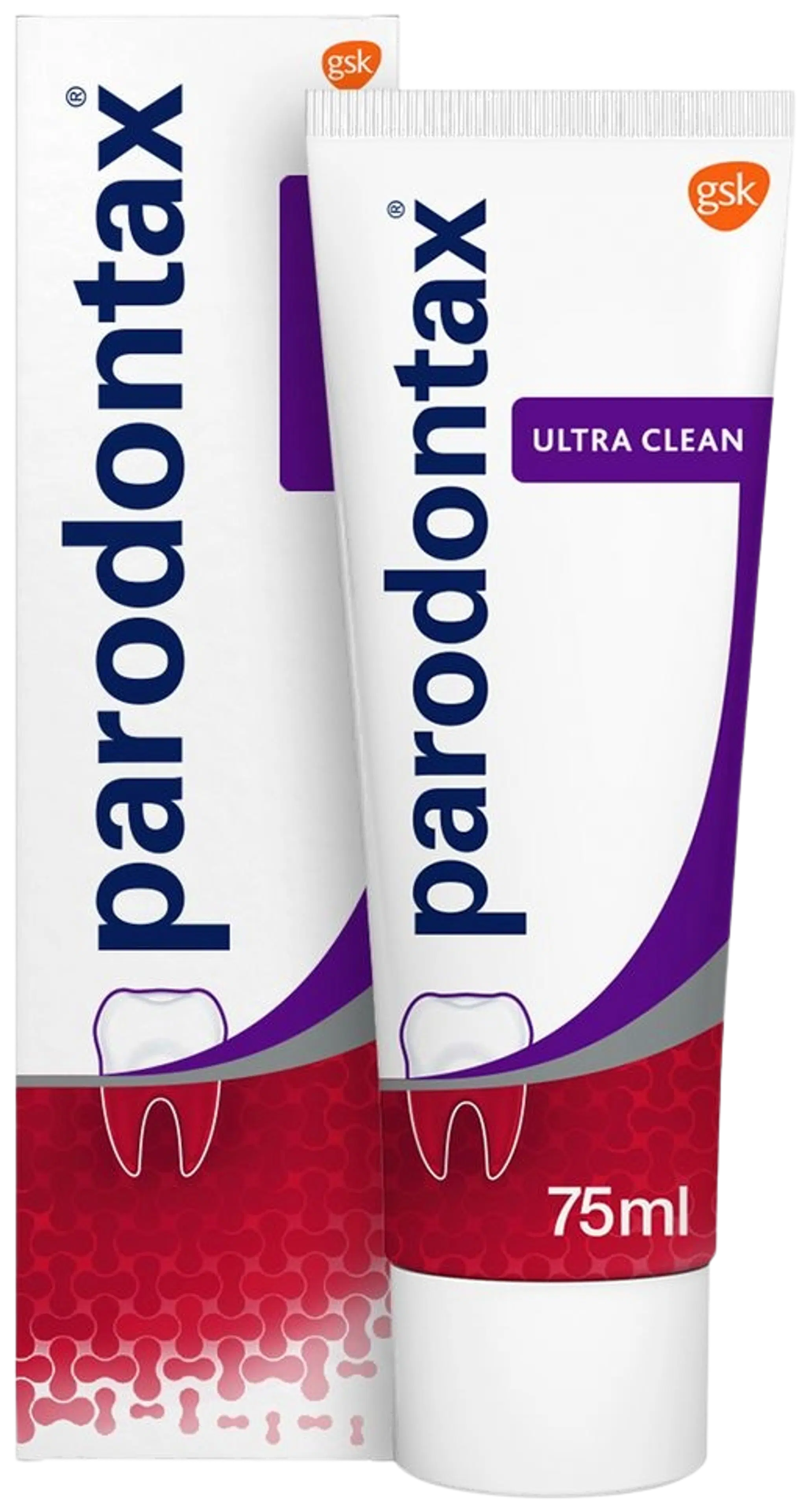 parodontax Ultra Clean päivittäin käytettävä hammastahna vuotaville ikenille 75 ml