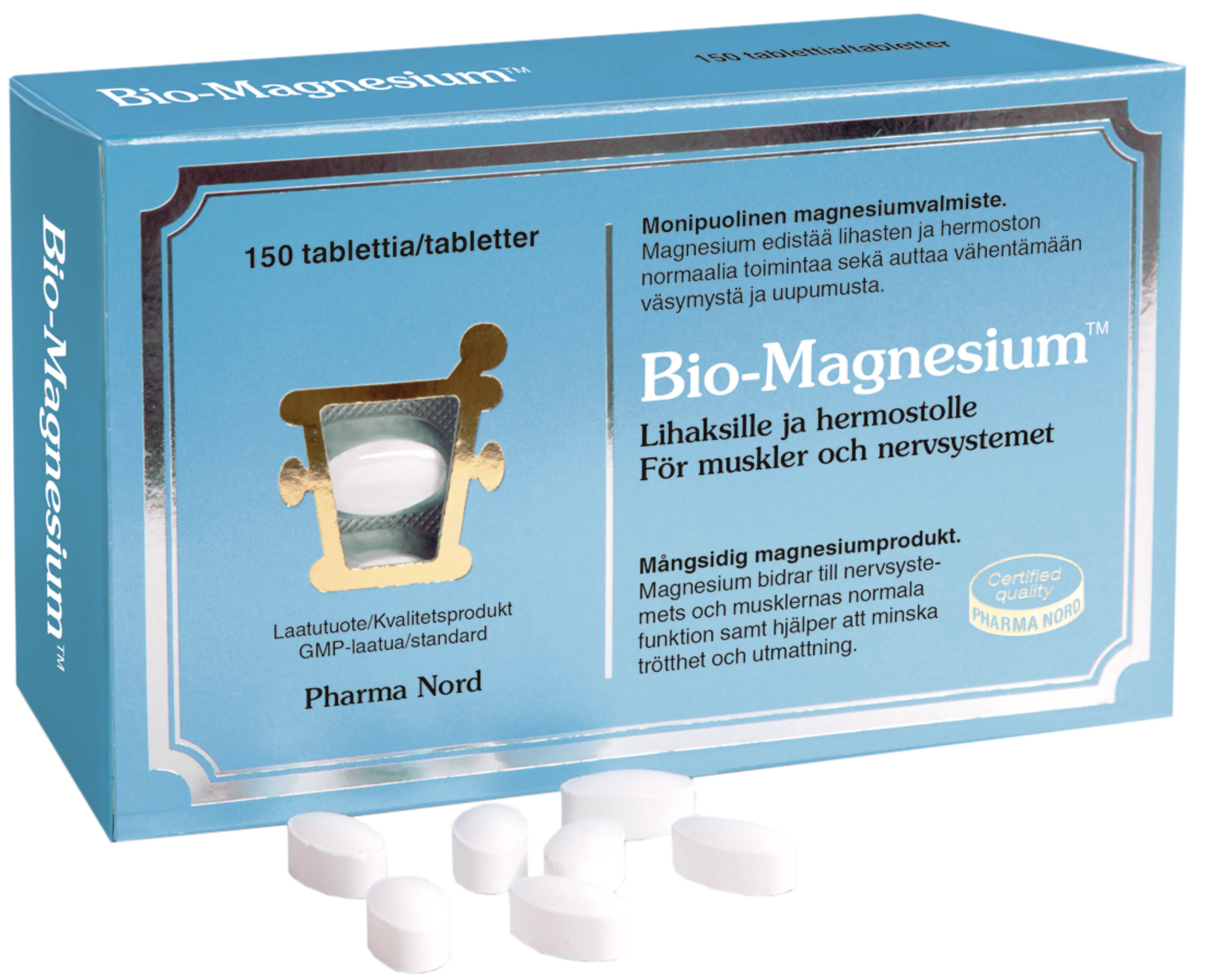 Bio-Magnesium™ ravintolisä 150 tabl.