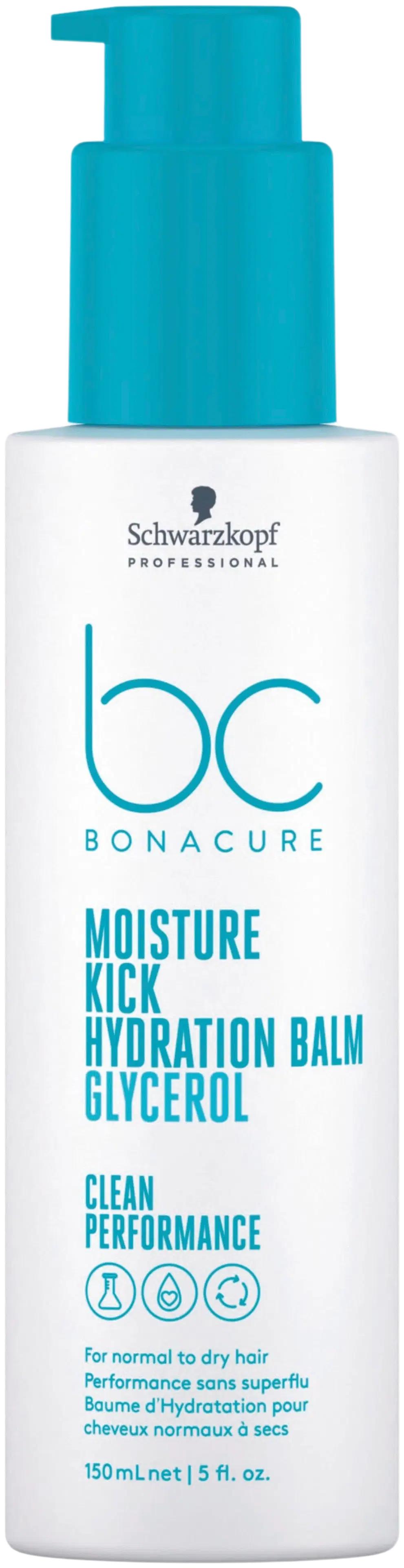 Schwarzkopf Professional BC Moisture Kick Hydration Balm hoitovoide 150 ml