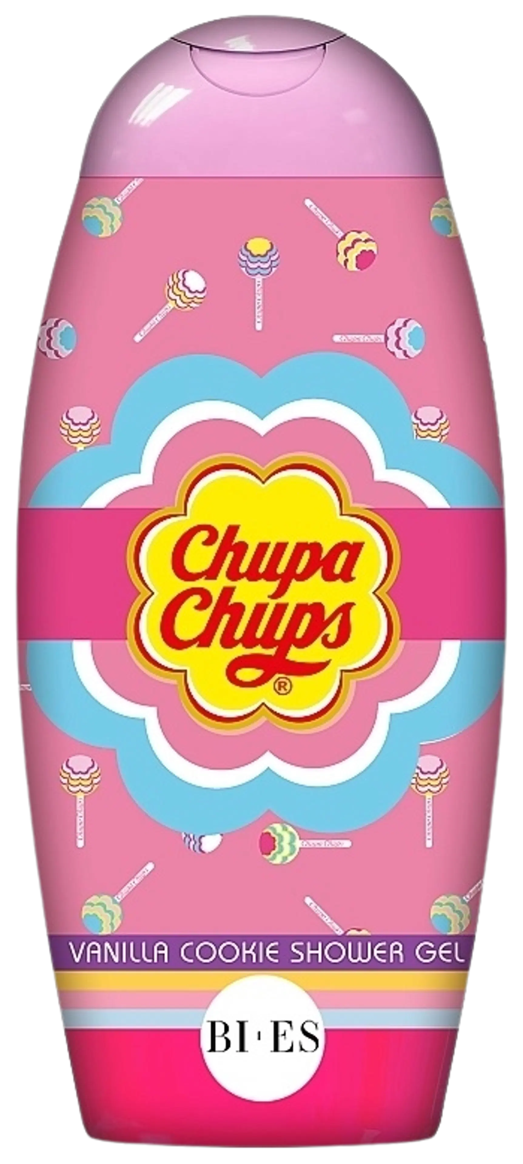 BI-ES Chupa Chups Shower Gel & Shampoo Vanilla Cookie 250ml