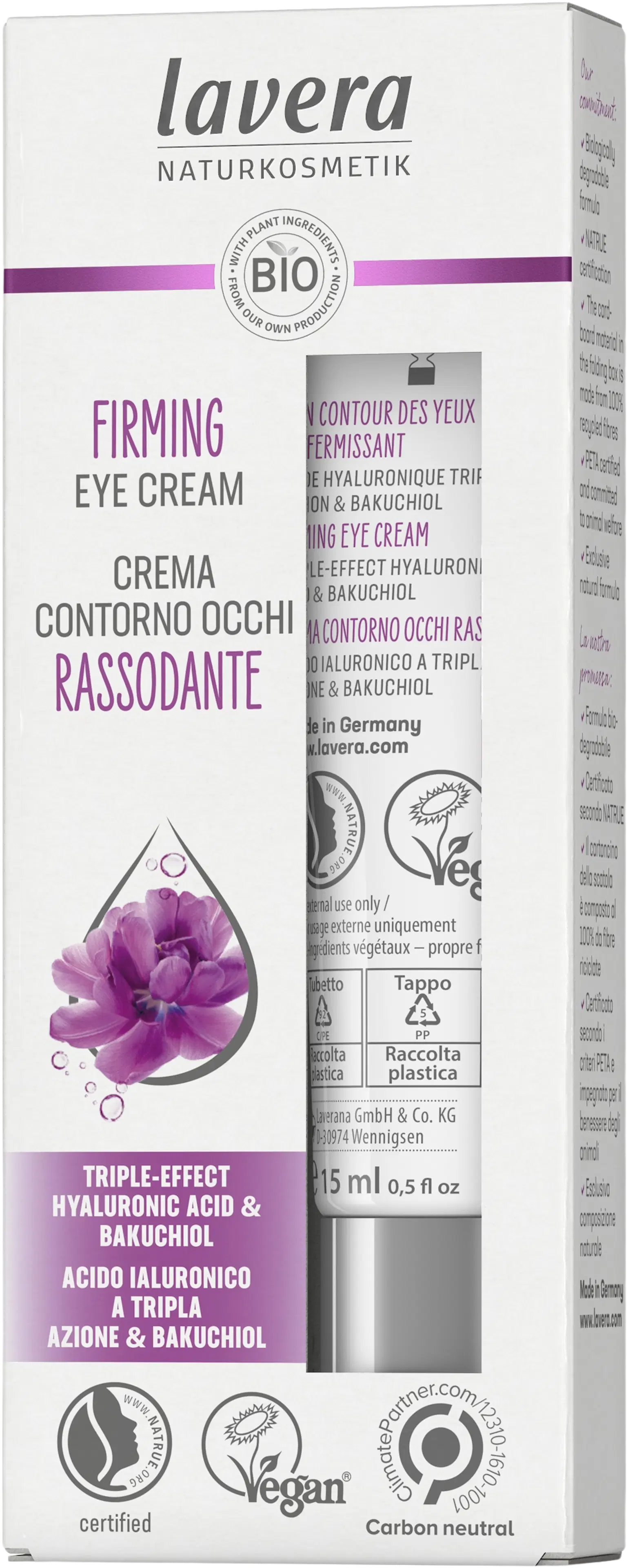 lavera Firming Eye Cream 15ml