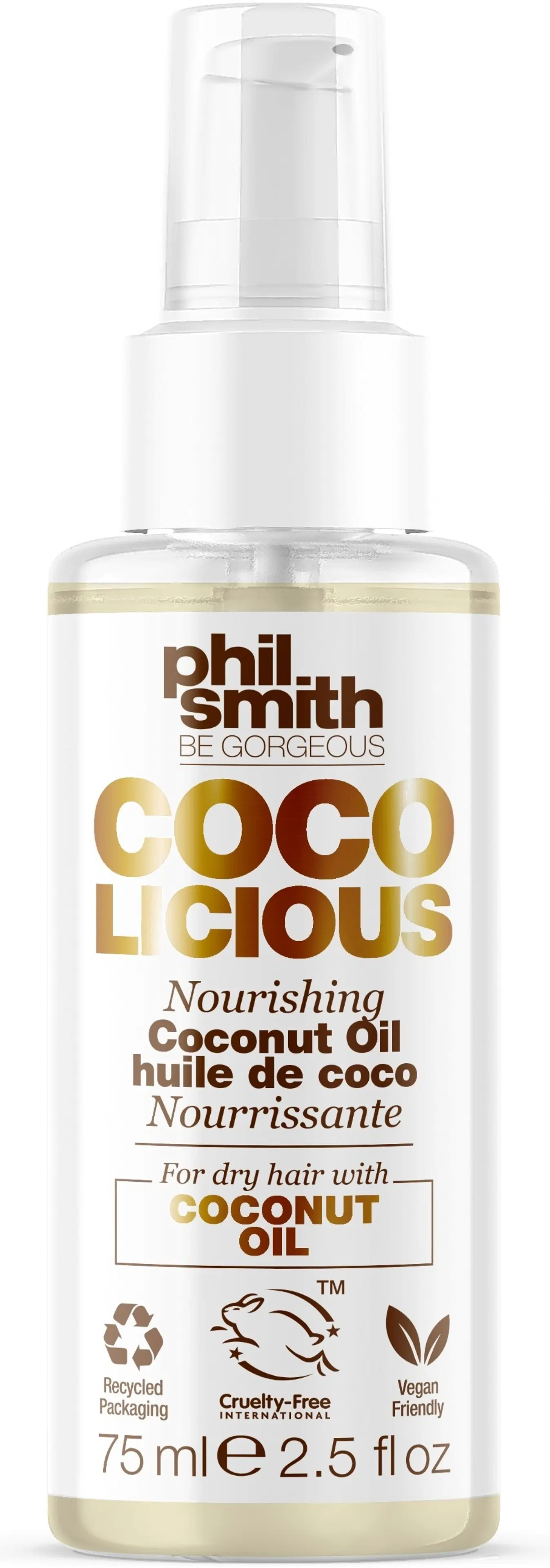 Phil Smith Be Gorgeous Coco Licious Nourishing Coconut Oil -hiusöljy 75ml