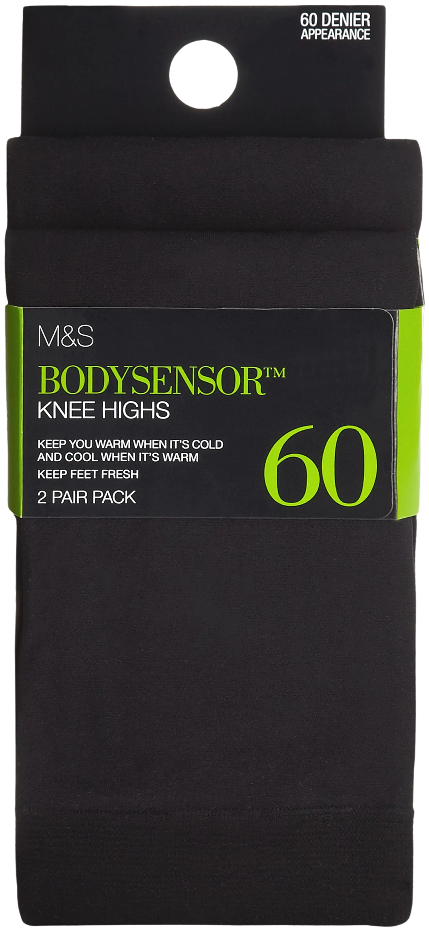 M&S Body Sensor™ 60 DEN polvisukat, 2-pack