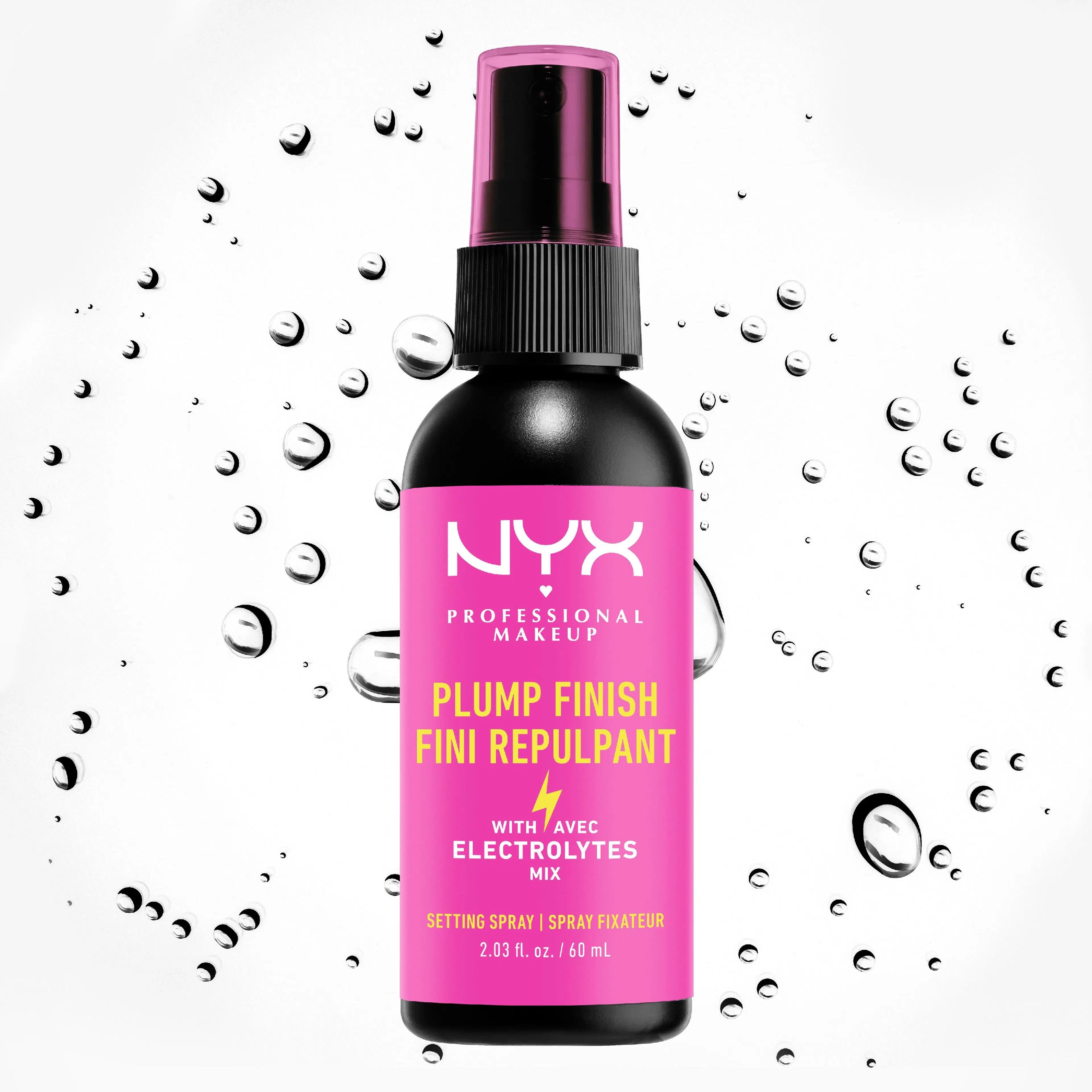 NYX Professional Makeup Plump Finish Setting Spray meikinkiinnityssuihke 60 ml