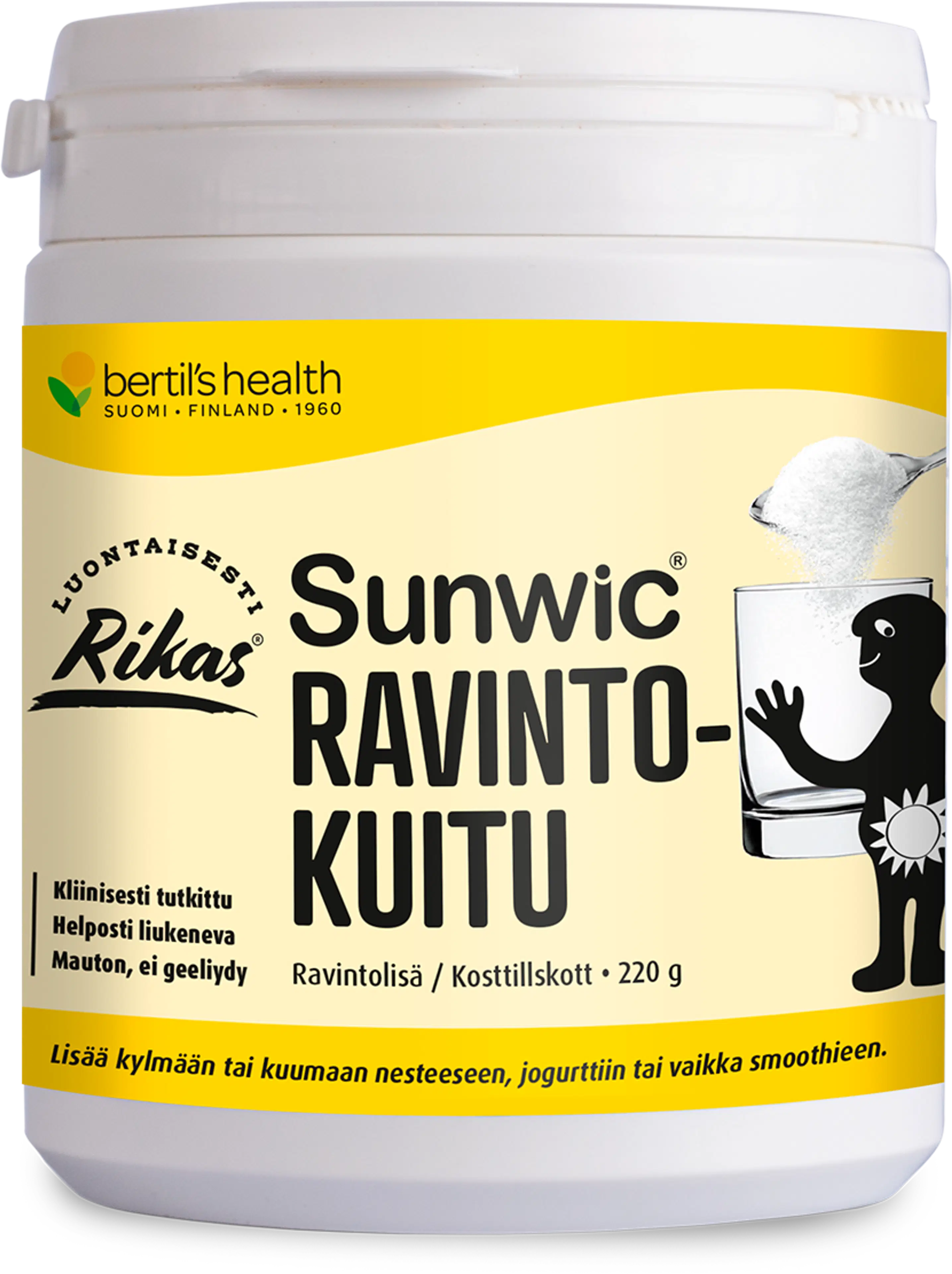 bertil´s health Rikas Sunwic ravintokuitu 200 g