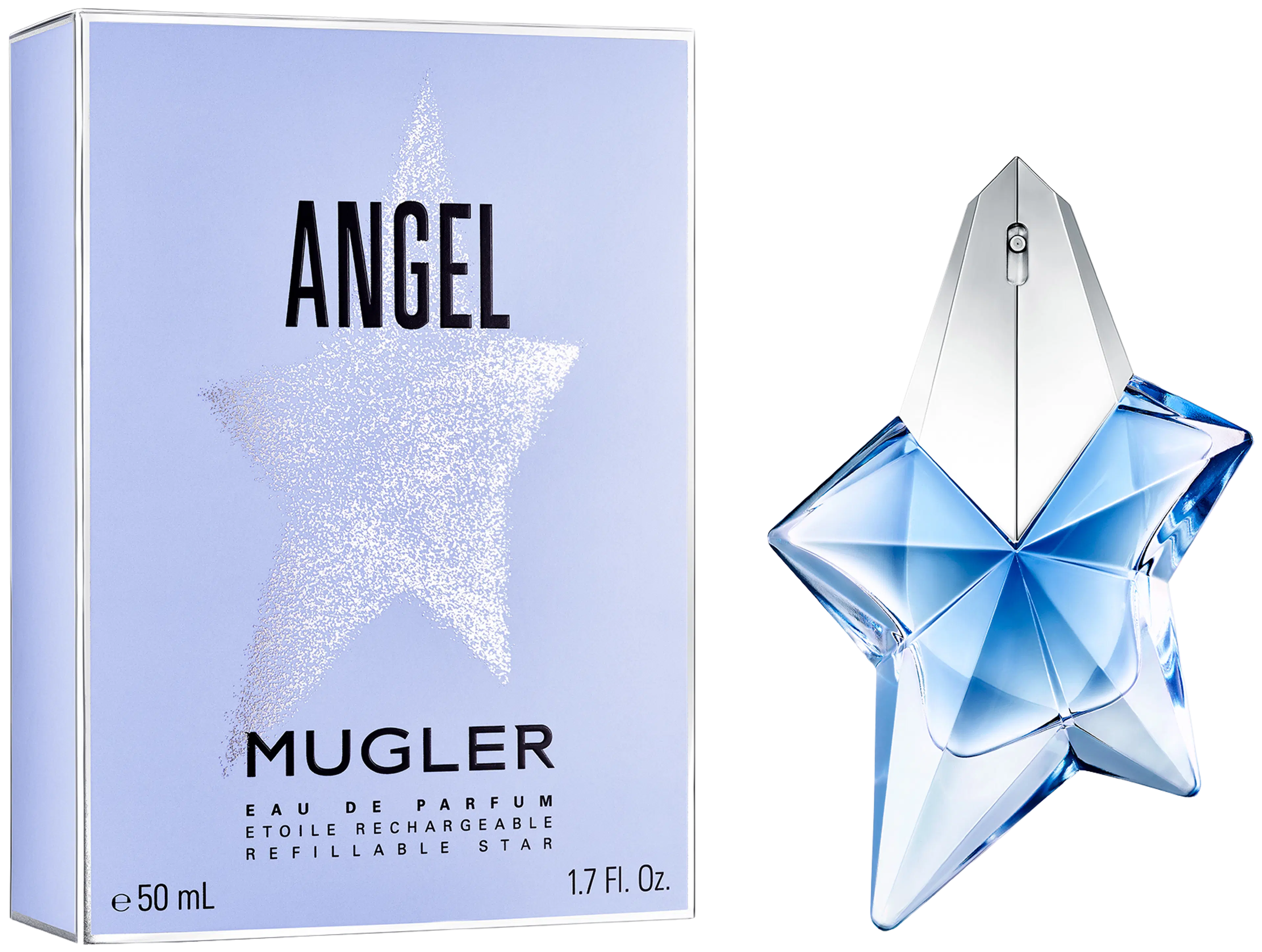 Mugler Angel EdP refillable tuoksu 50 ml