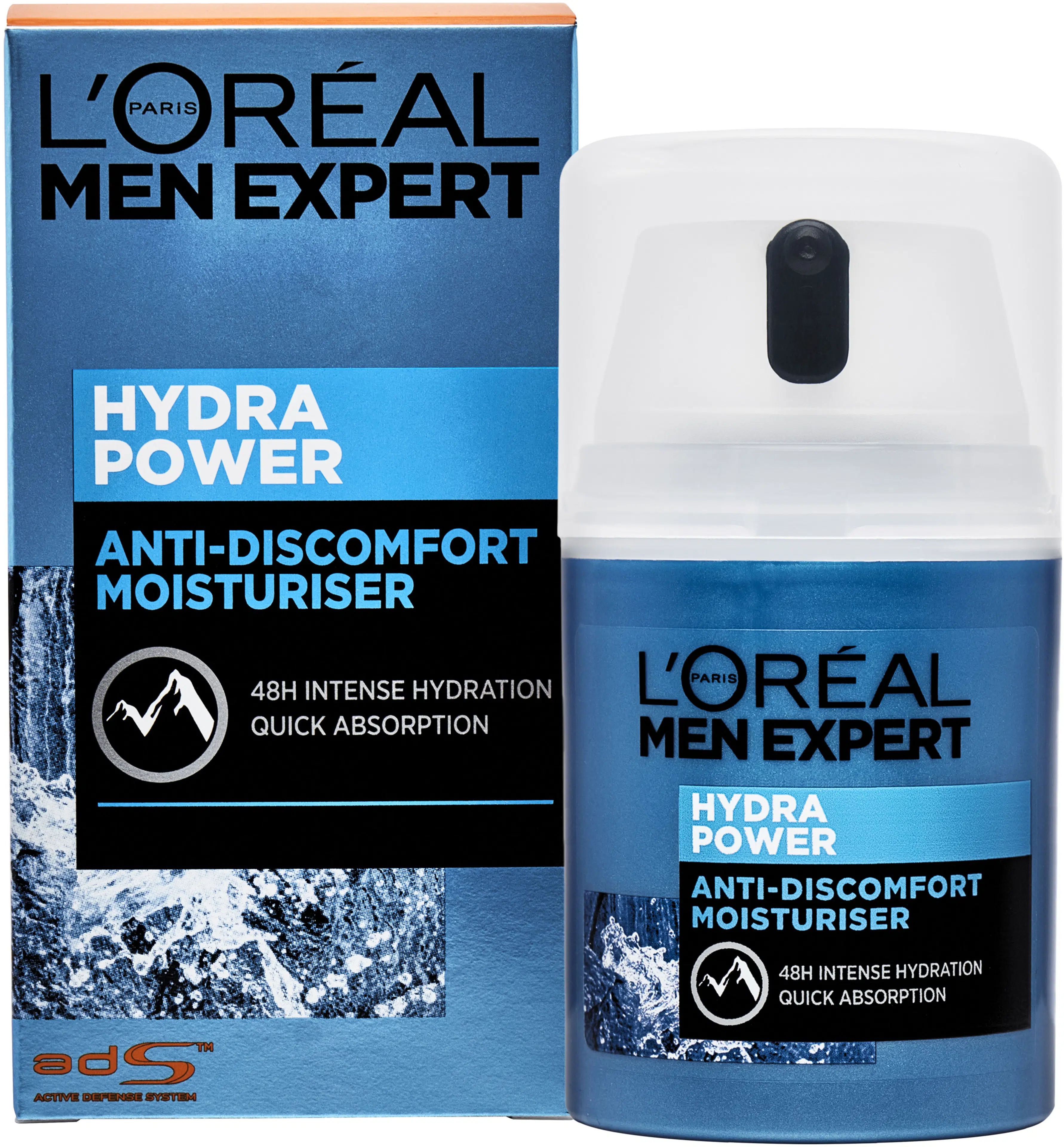 L'Oréal Paris Men Expert Hydra Power virkistävä geelimäinen kosteusvoide kasvoille 50ml