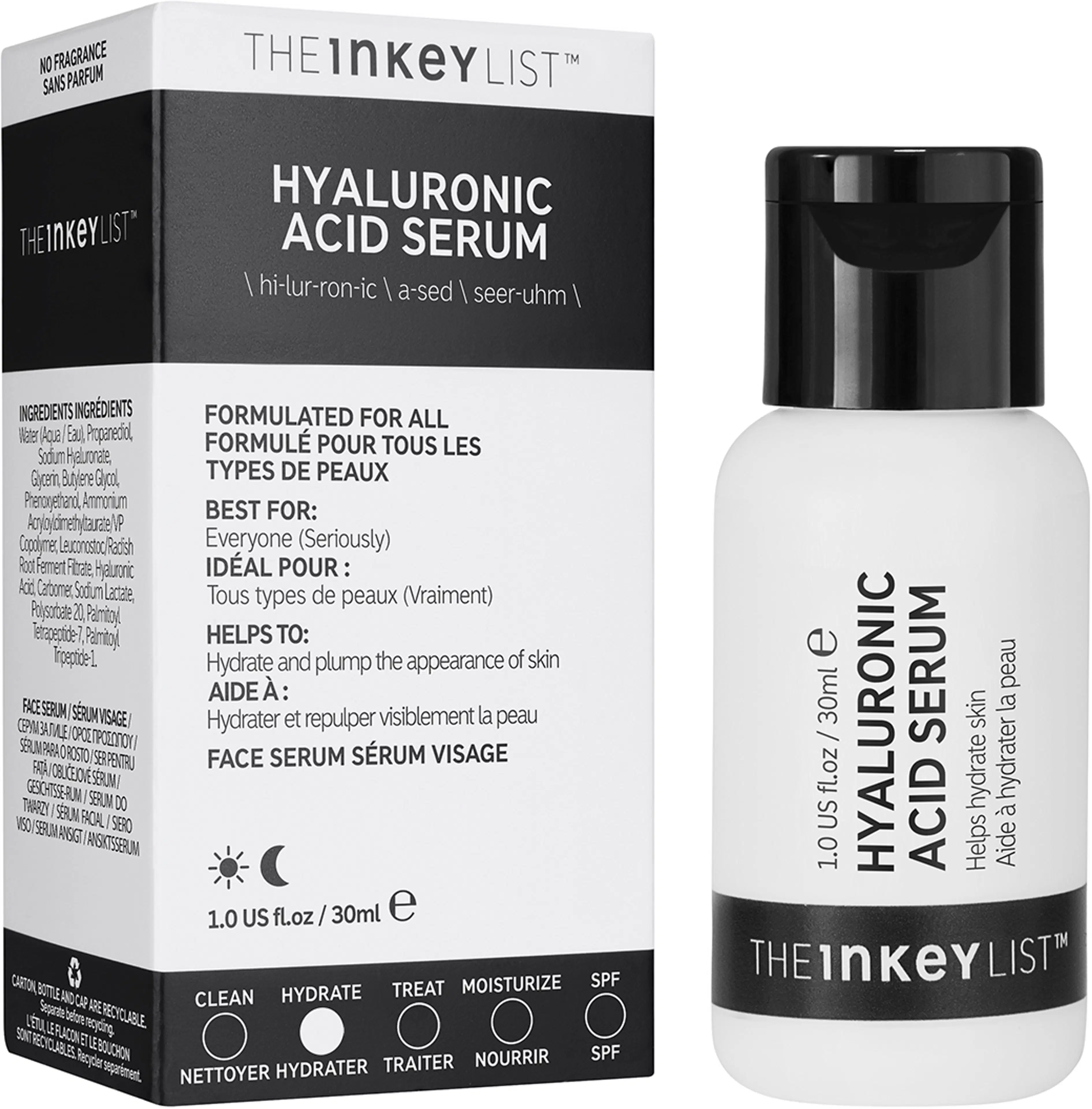 The Inkey List Hyaluronic Acid Seerumi 30 ml