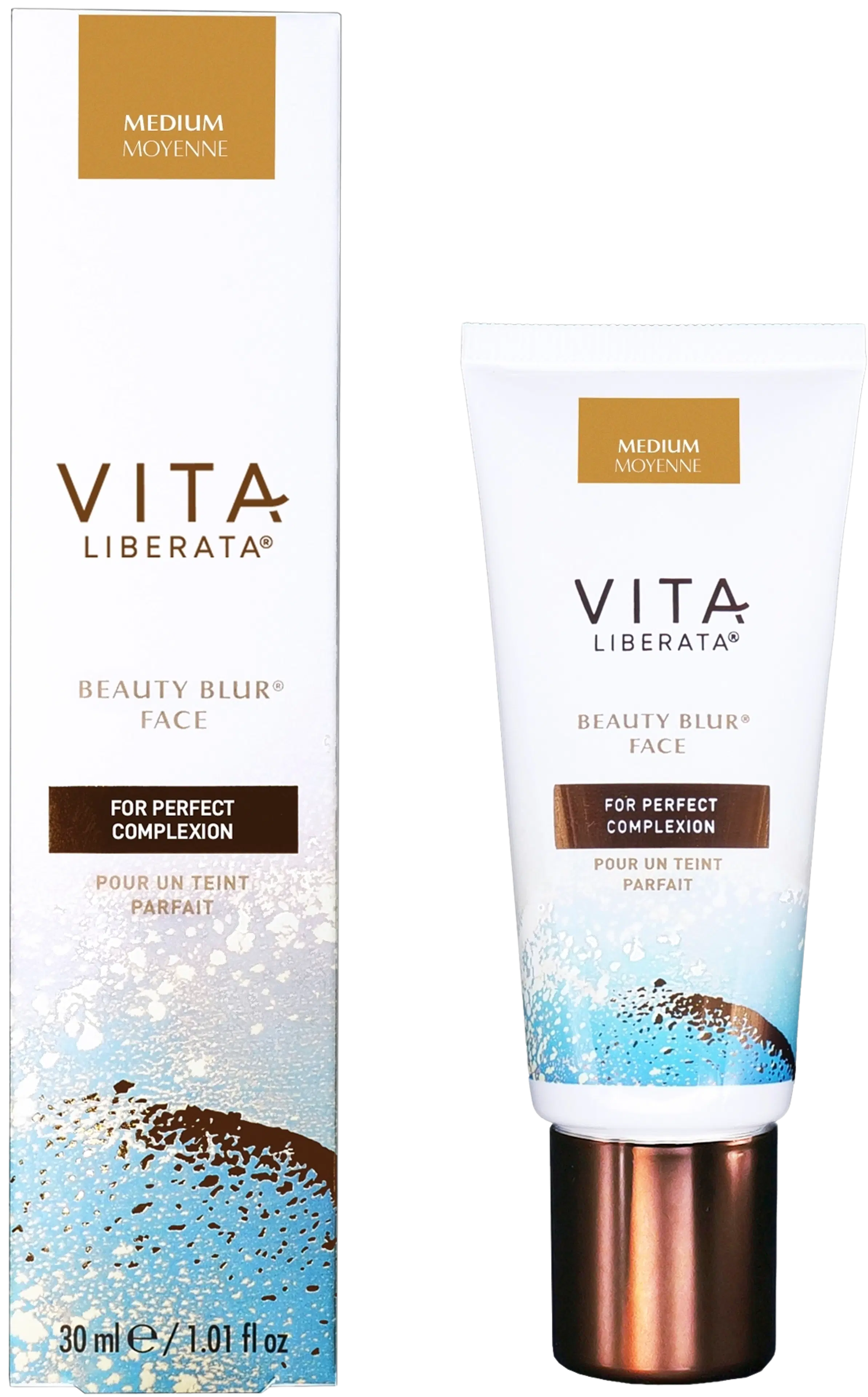 Vita Liberata Beauty Blur Face Medium Kasvoja heleyttävä voide 30ml