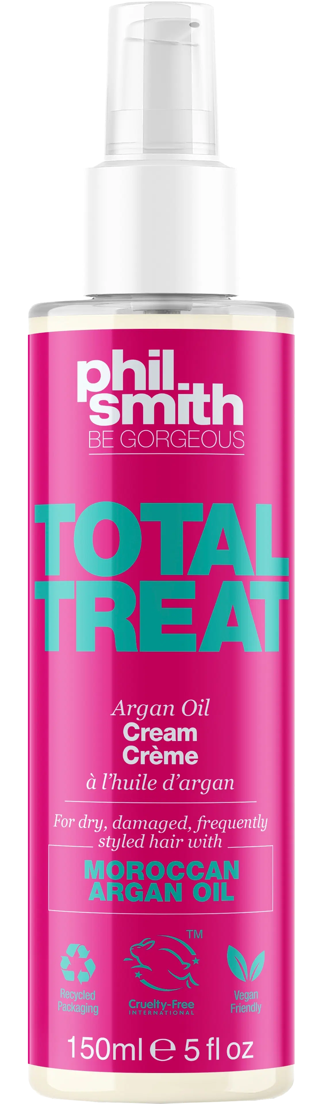 Phil Smith Be Gorgeous Total Treat Argan Oil Cream -hiusvoide 150ml
