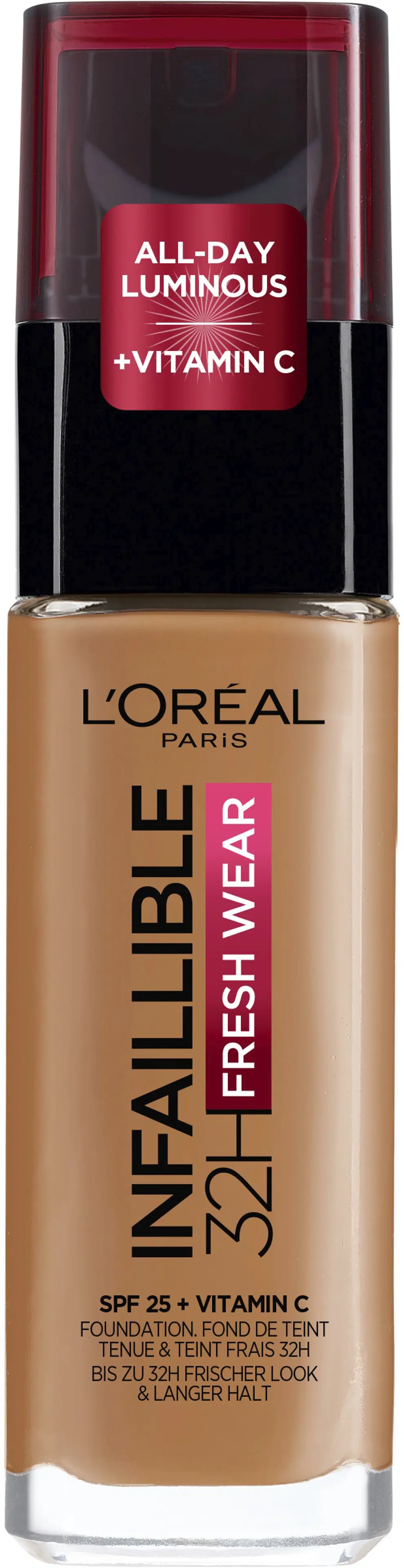 L'Oréal Paris Infaillible Fresh Wear 330 Hazelnut meikkivoide 30ml