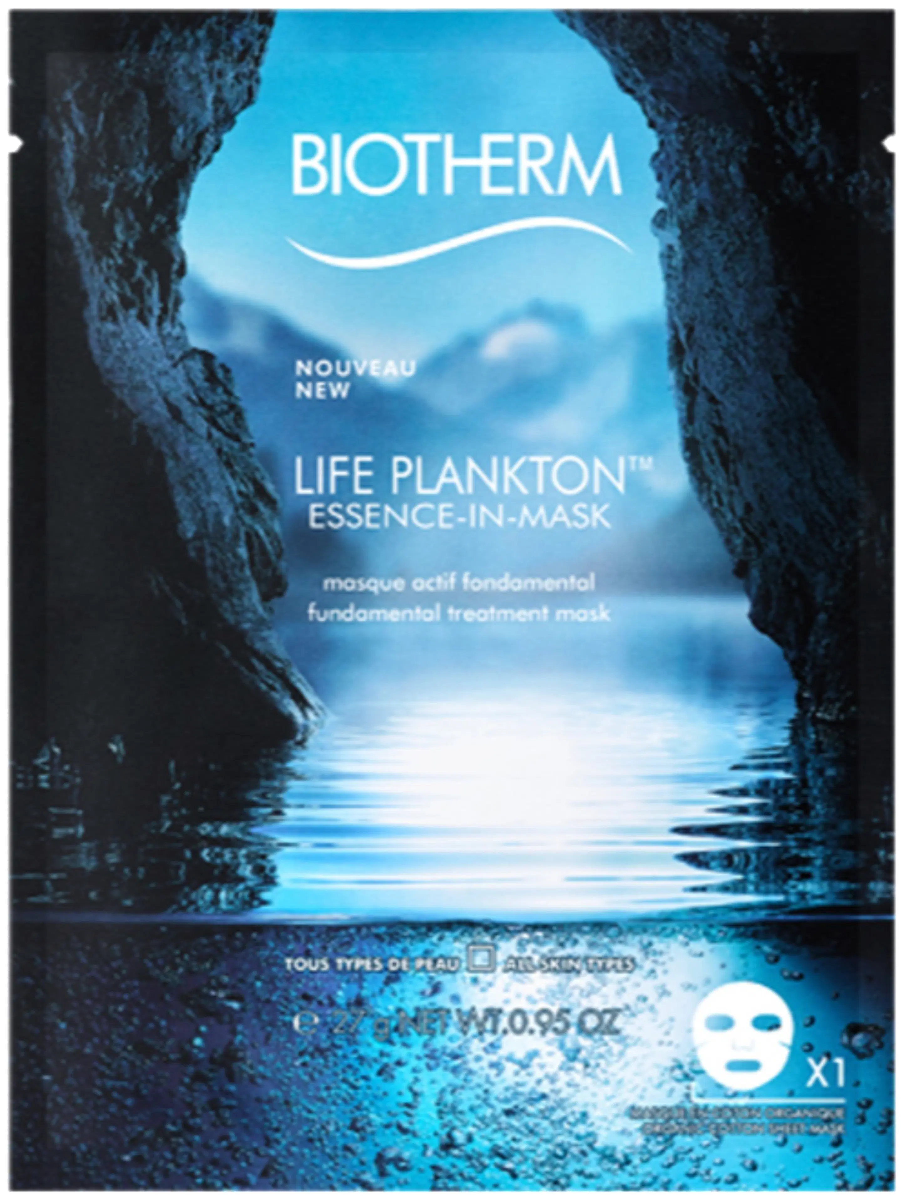 Biotherm Life Plankton™ Essence-in-Sheet Mask kangasnaamio