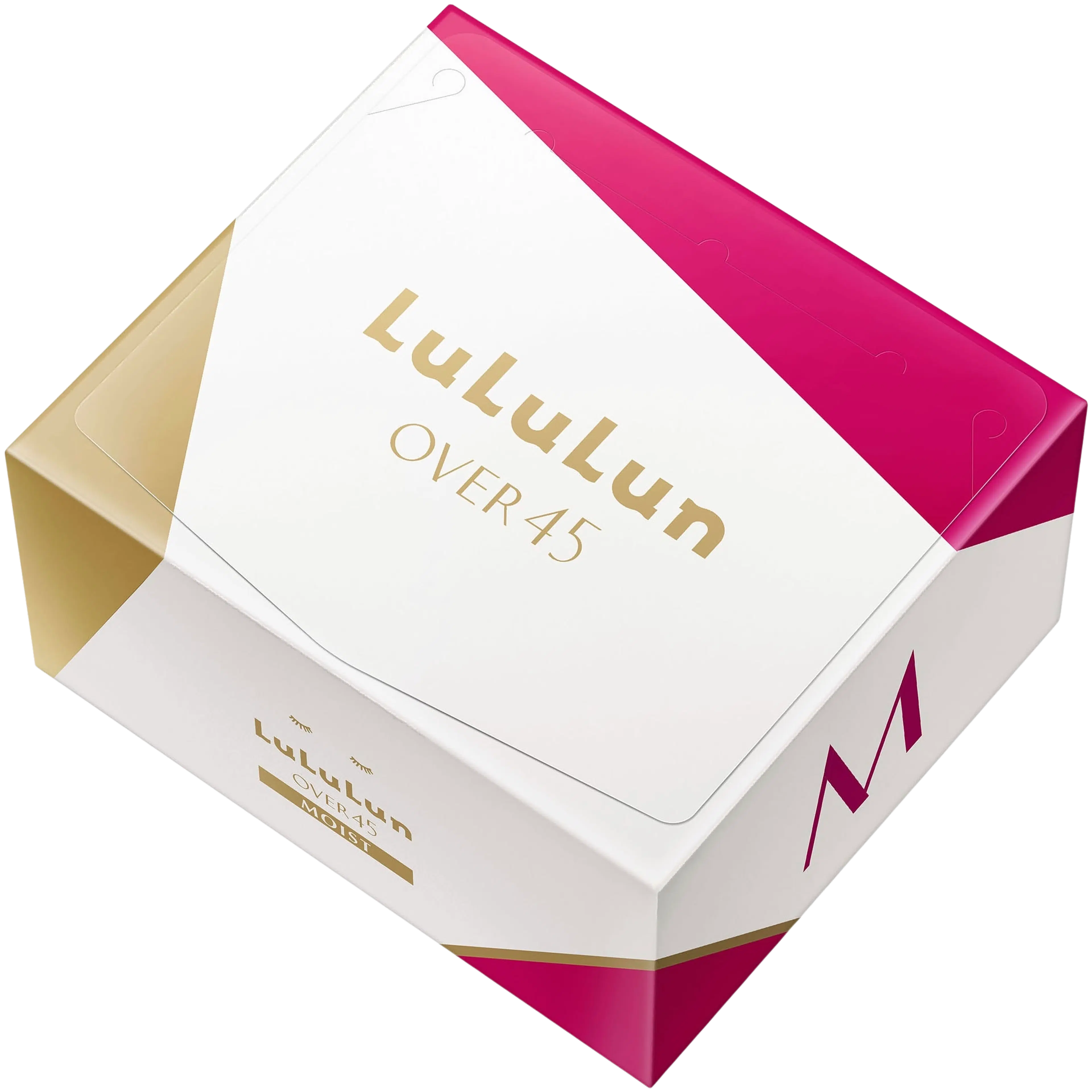 LuLuLun Over 45 Moist Sheet Mask 32-pack tehokosteuttava ja napakoittava kangasnaamio 32 kpl