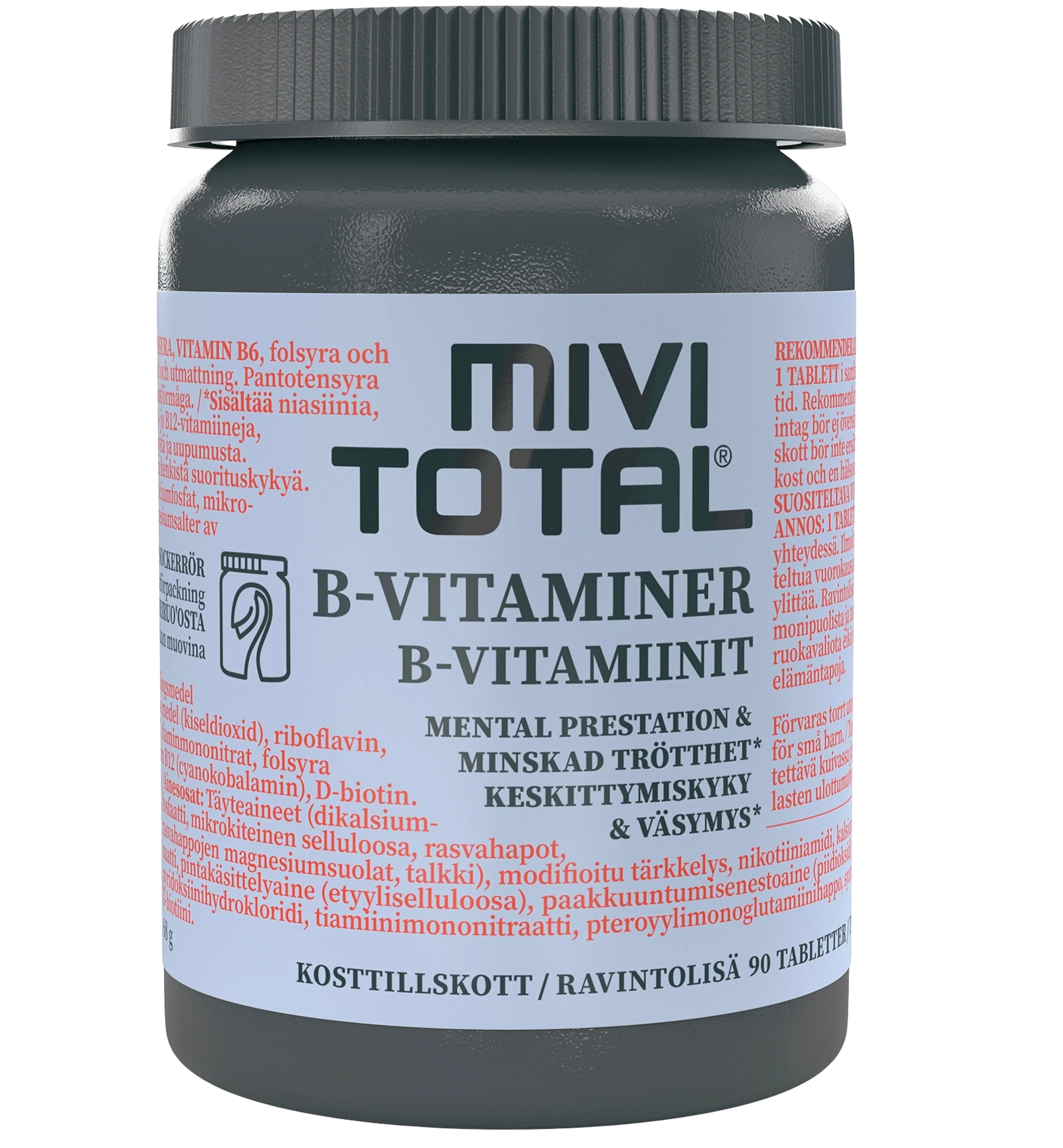 Mivitotal B-vitamiini 90tabl