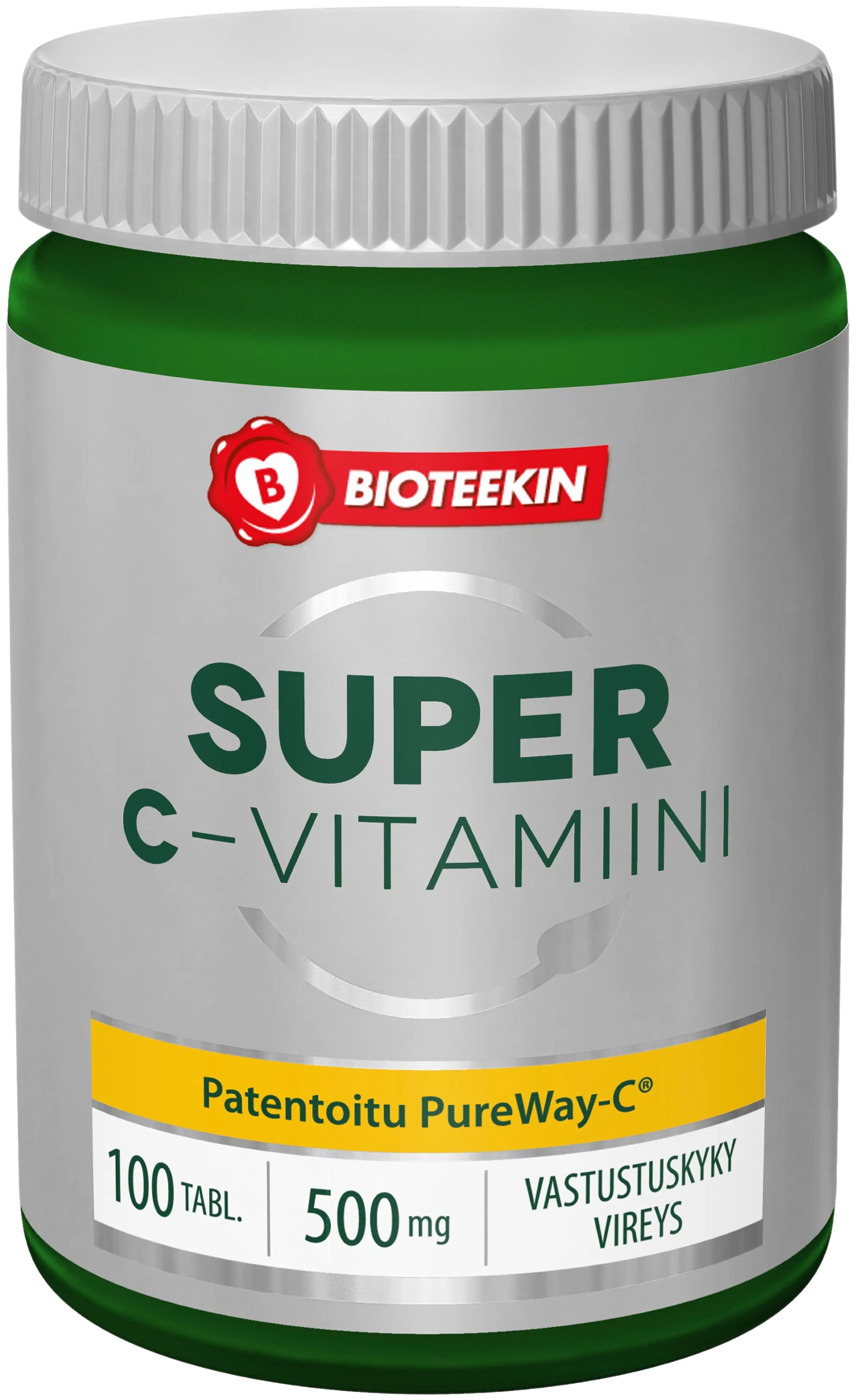 Bioteekki Super-C vitamiini ravintolisä 100 tabl.