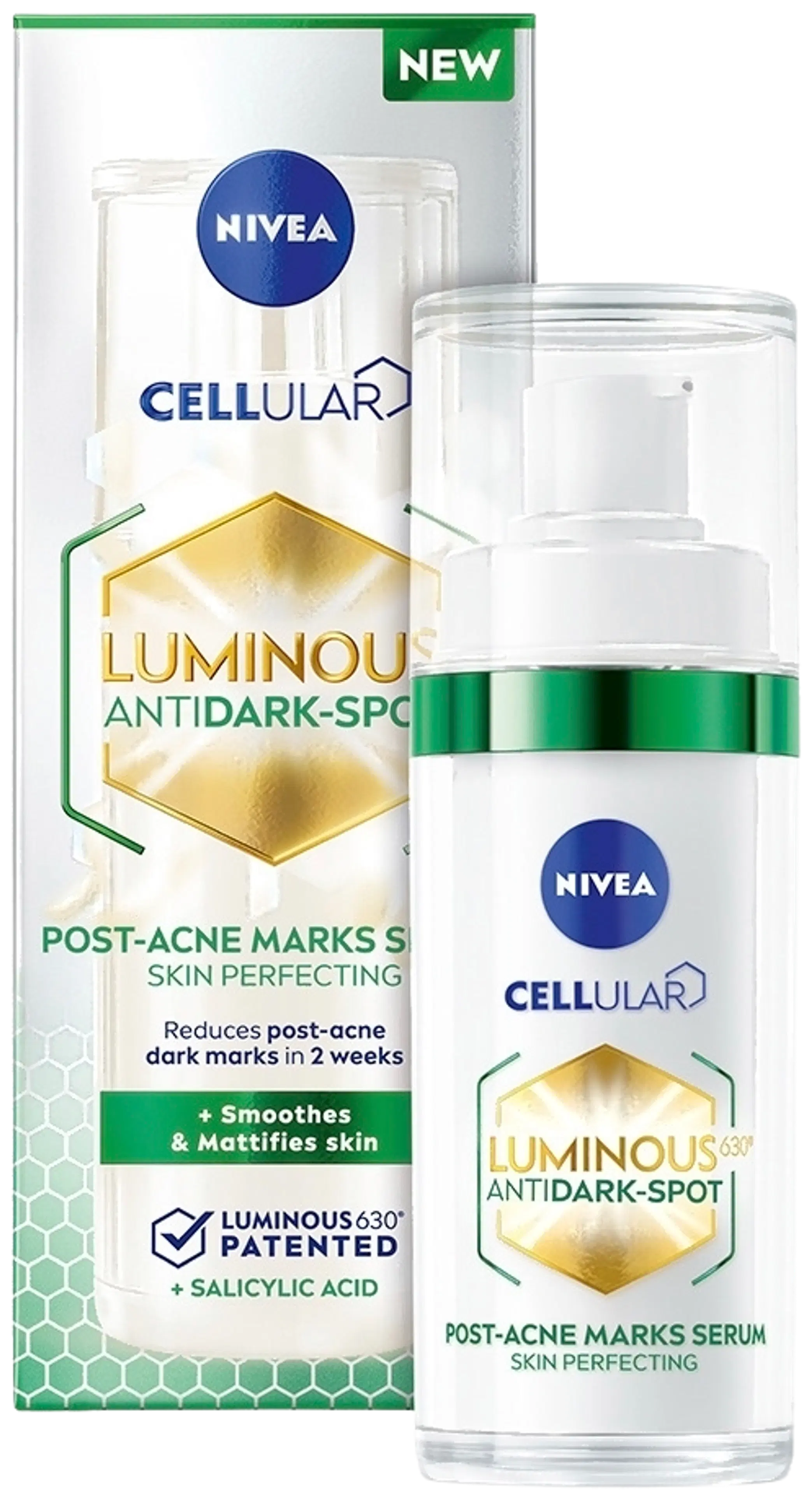 NIVEA 30ml Cellular Luminous630 Post-Acne Marks Serum -kasvoseerumi