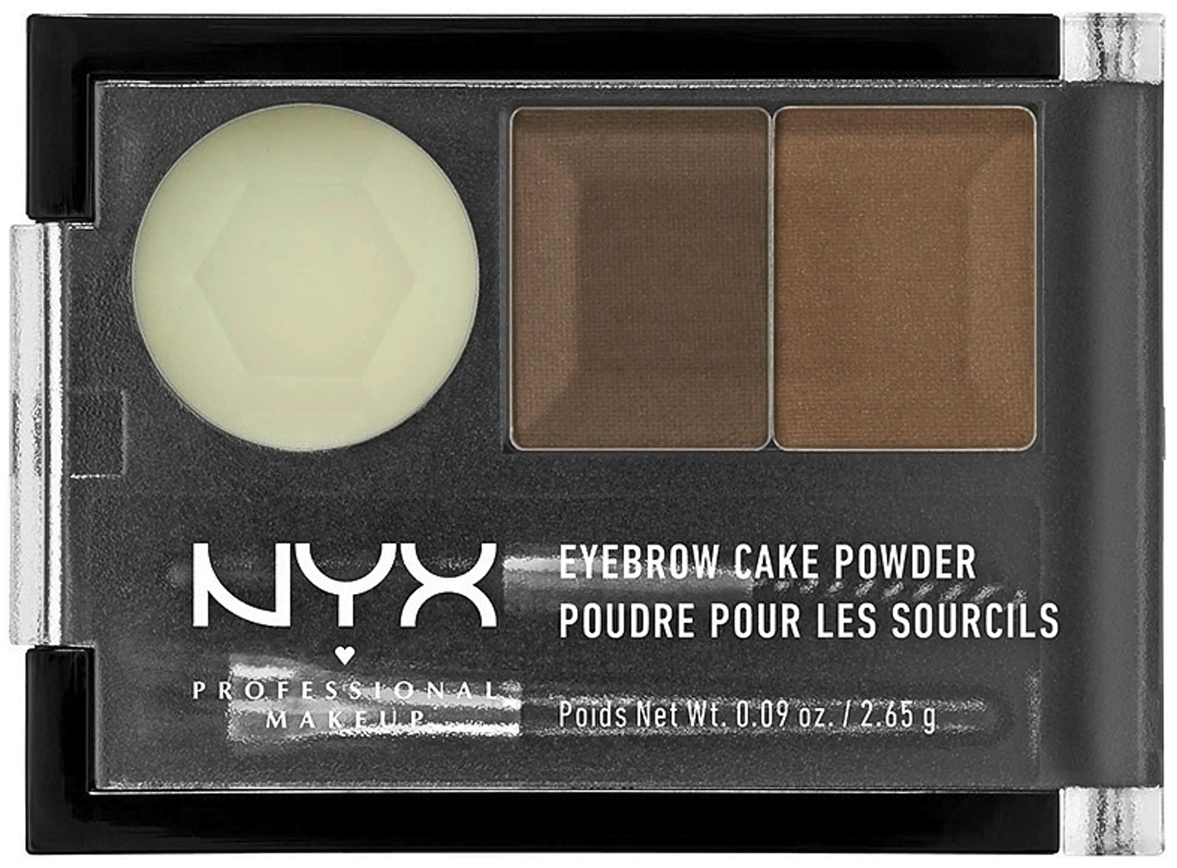 NYX Professional Makeup Eyebrow Cake Powder kulmaväripaletti 2,65 g
