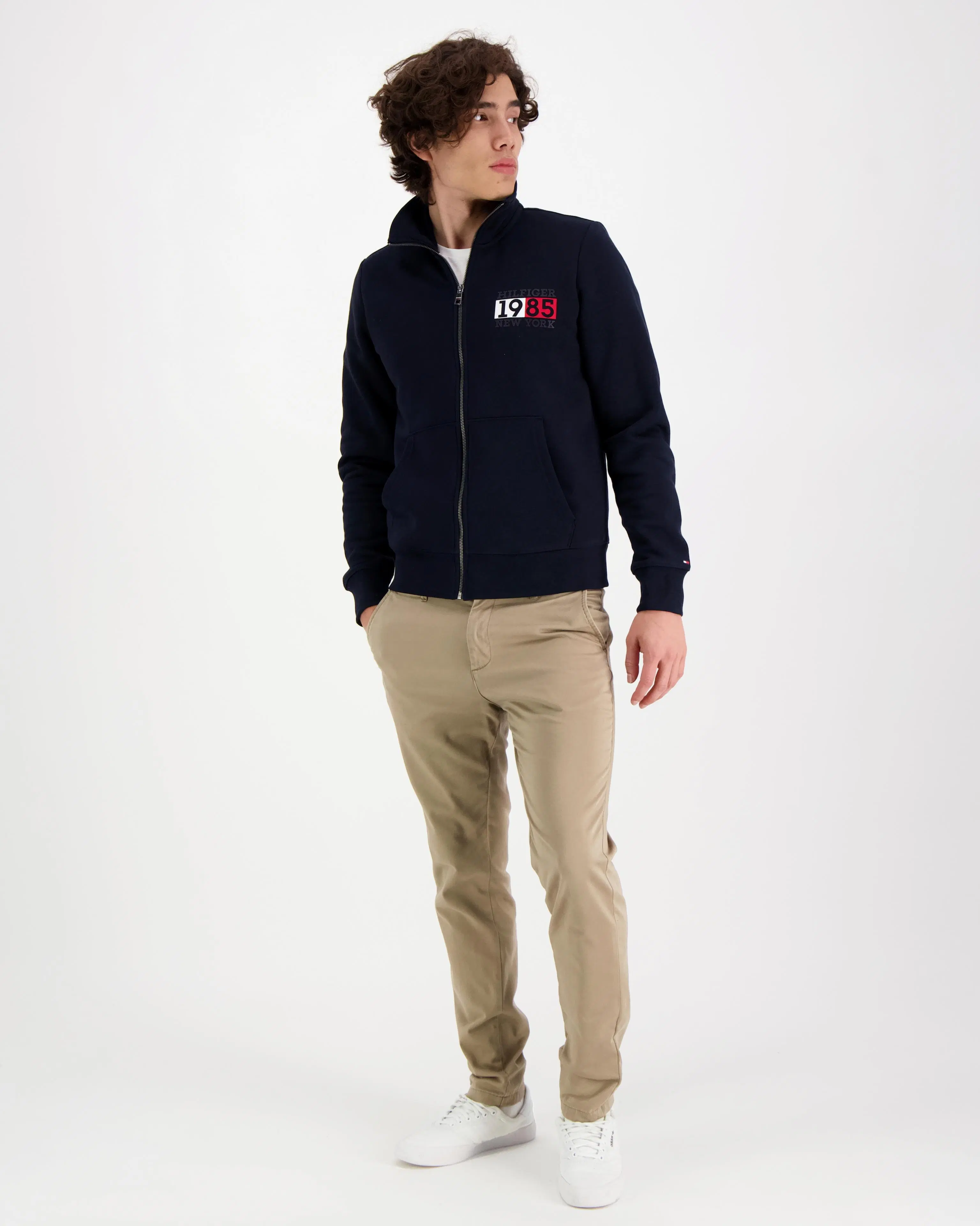 Tommy Hilfiger New york flag zip through collegetakki