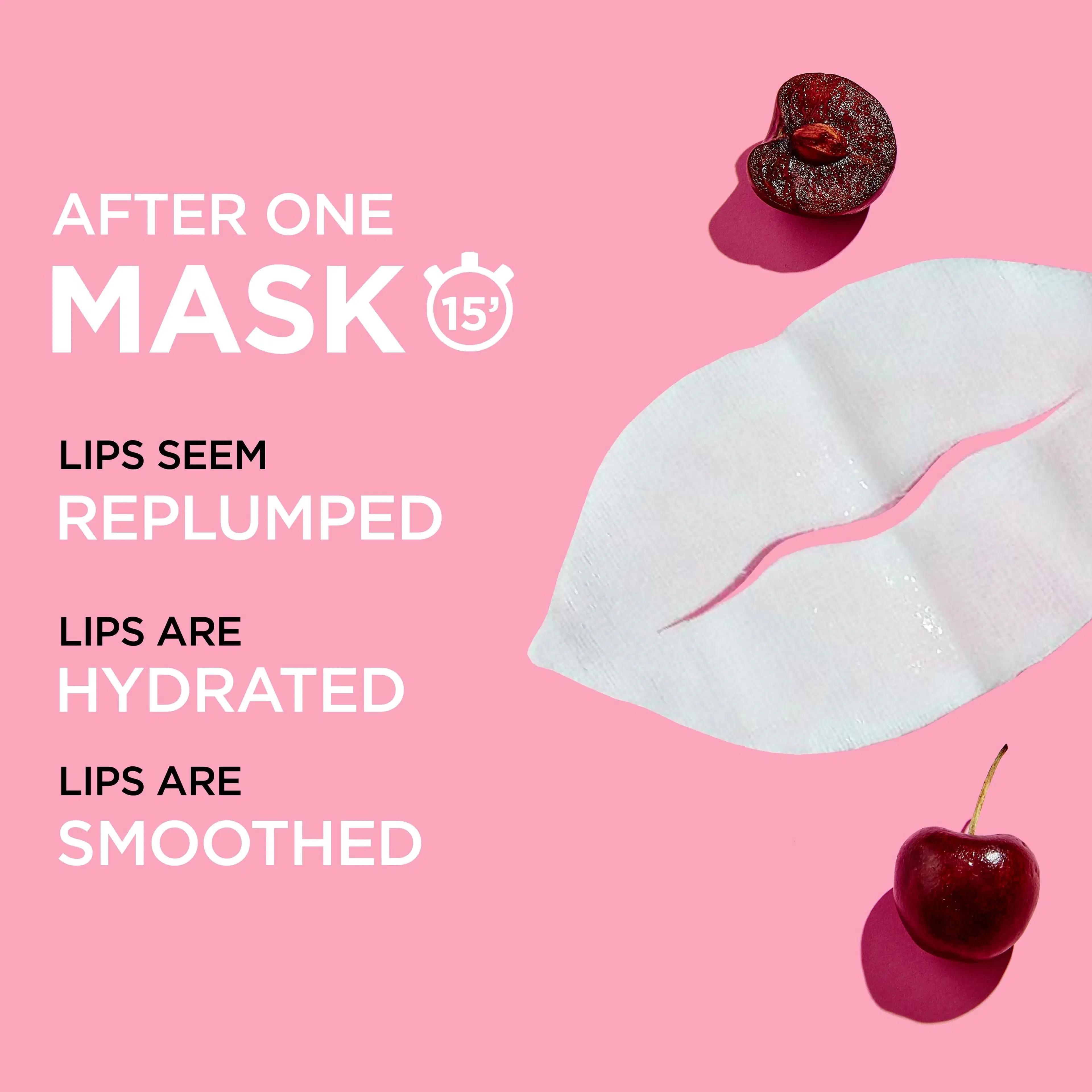 Garnier SkinActive Lips Replumping 15 Min Sheet Mask huulinaamio 5 g