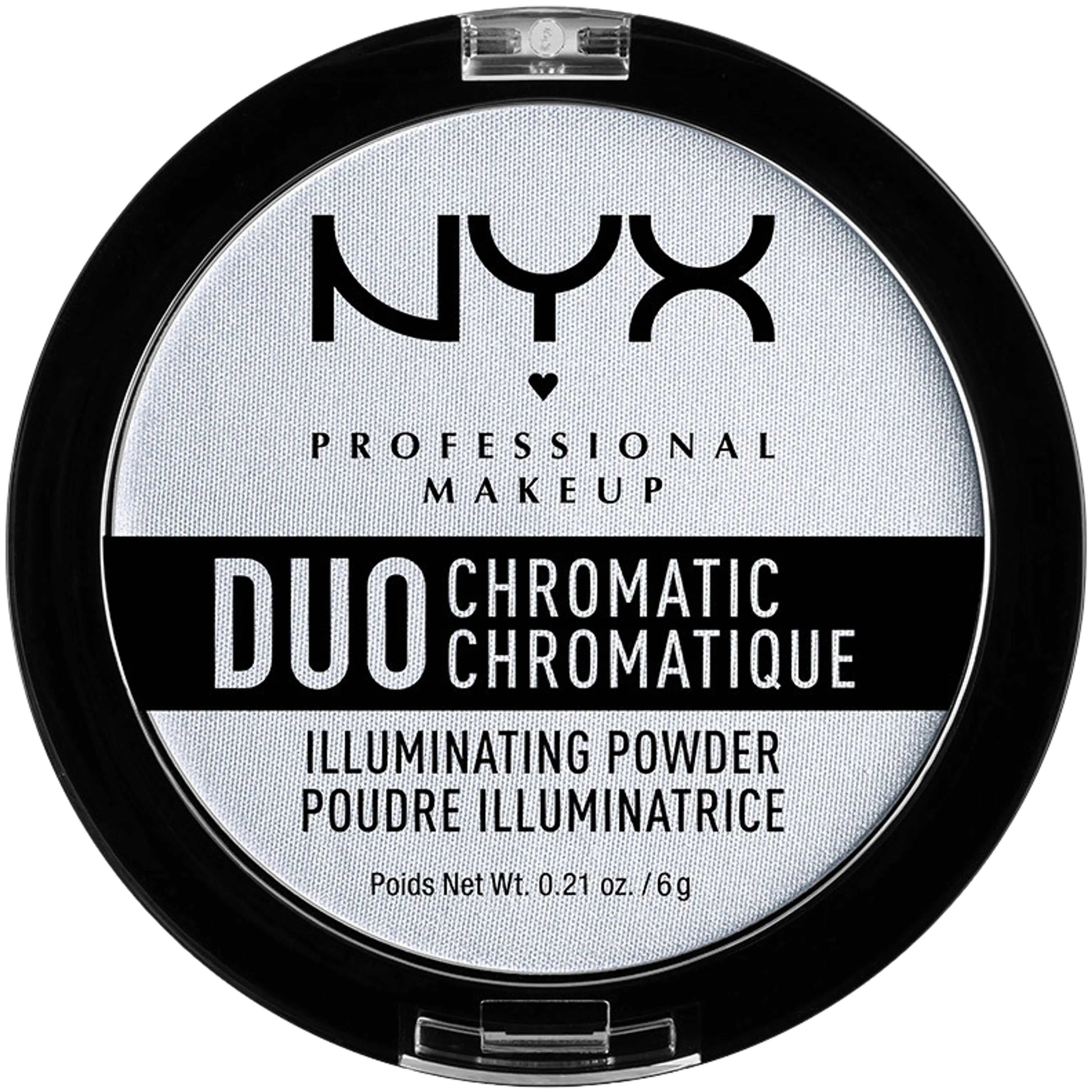 NYX Professional Makeup Duo Chromatic Illuminating Powder hohdepuuteri 6 g