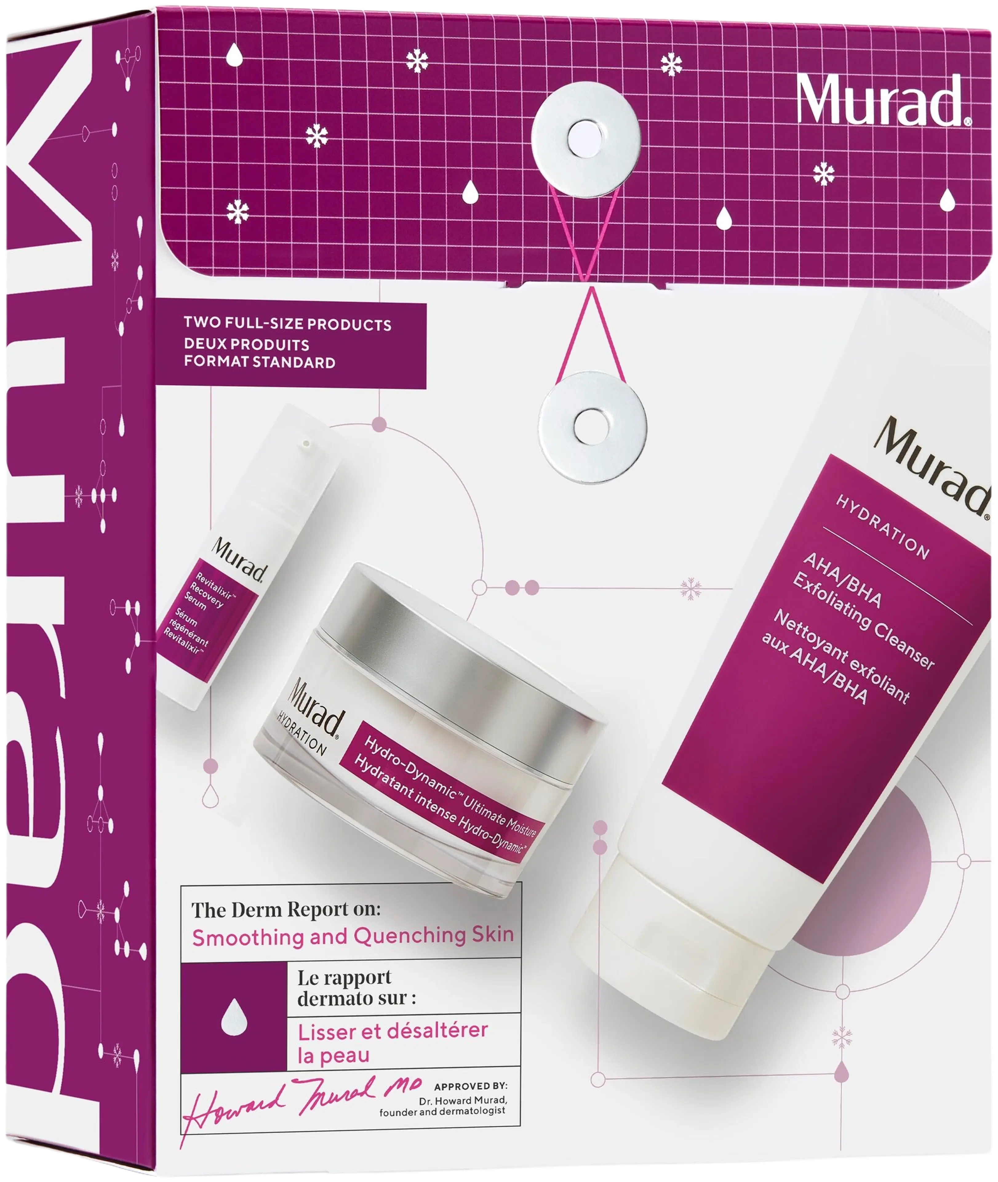 Murad smoothing and quenching skin
