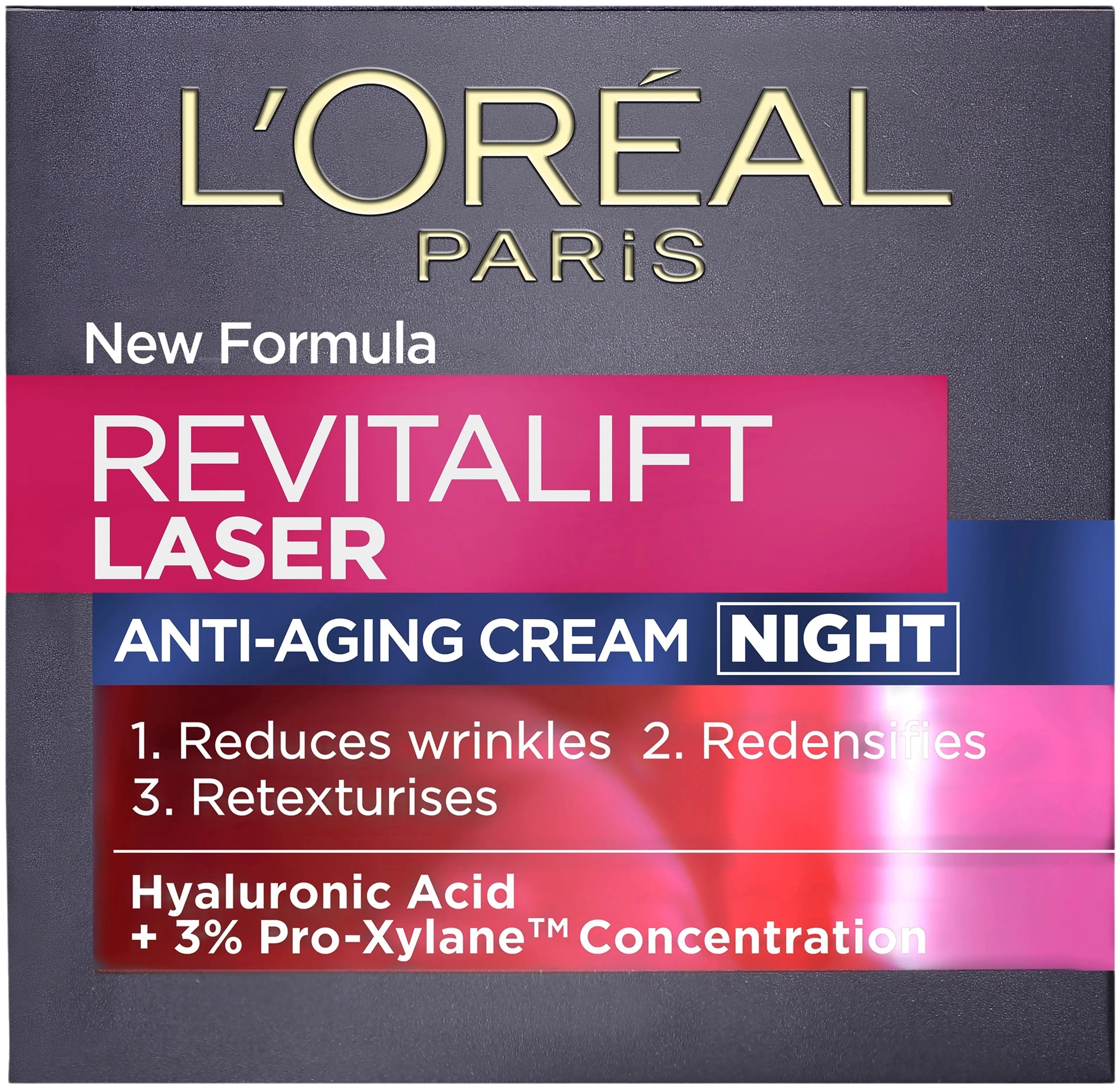 L'Oréal Paris Revitalift Laser edistyksellinen anti-age yövoide 50ml