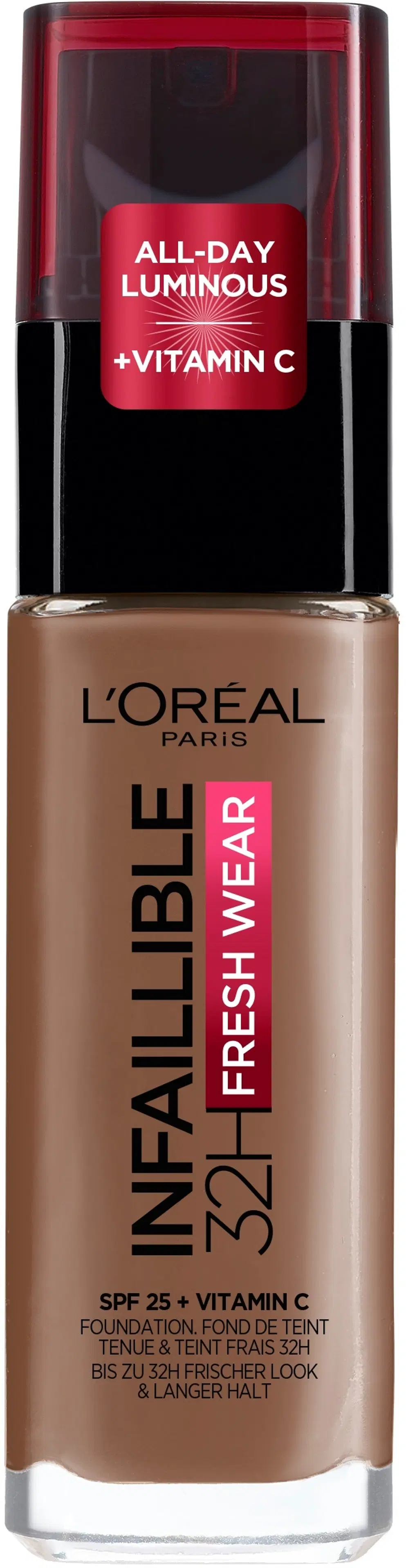 L'Oréal Paris Infaillible Fresh Wear 365 Golden Deep meikkivoide 30ml