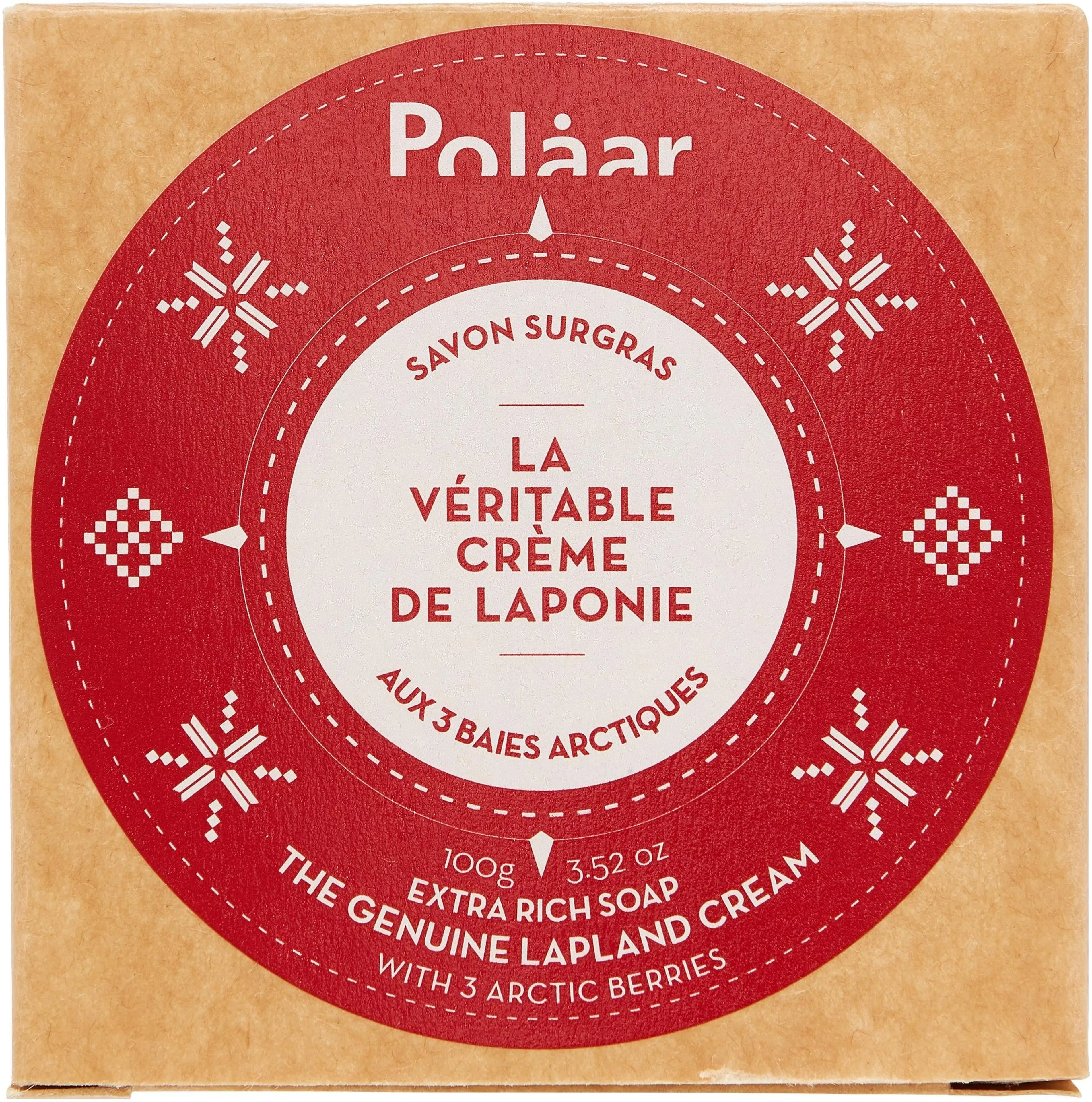 Polaar La Véritable Crème De Laponie saippua kasvoille ja vartalolle 100 g