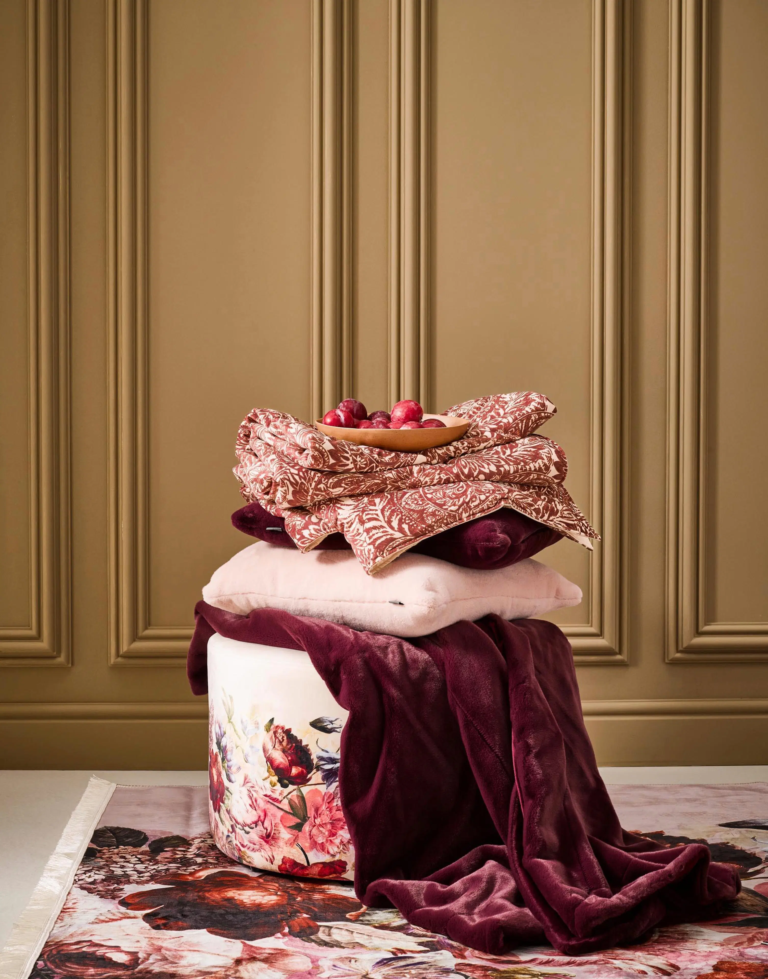 Essenza Furry koristetyyny 50x50cm roosa