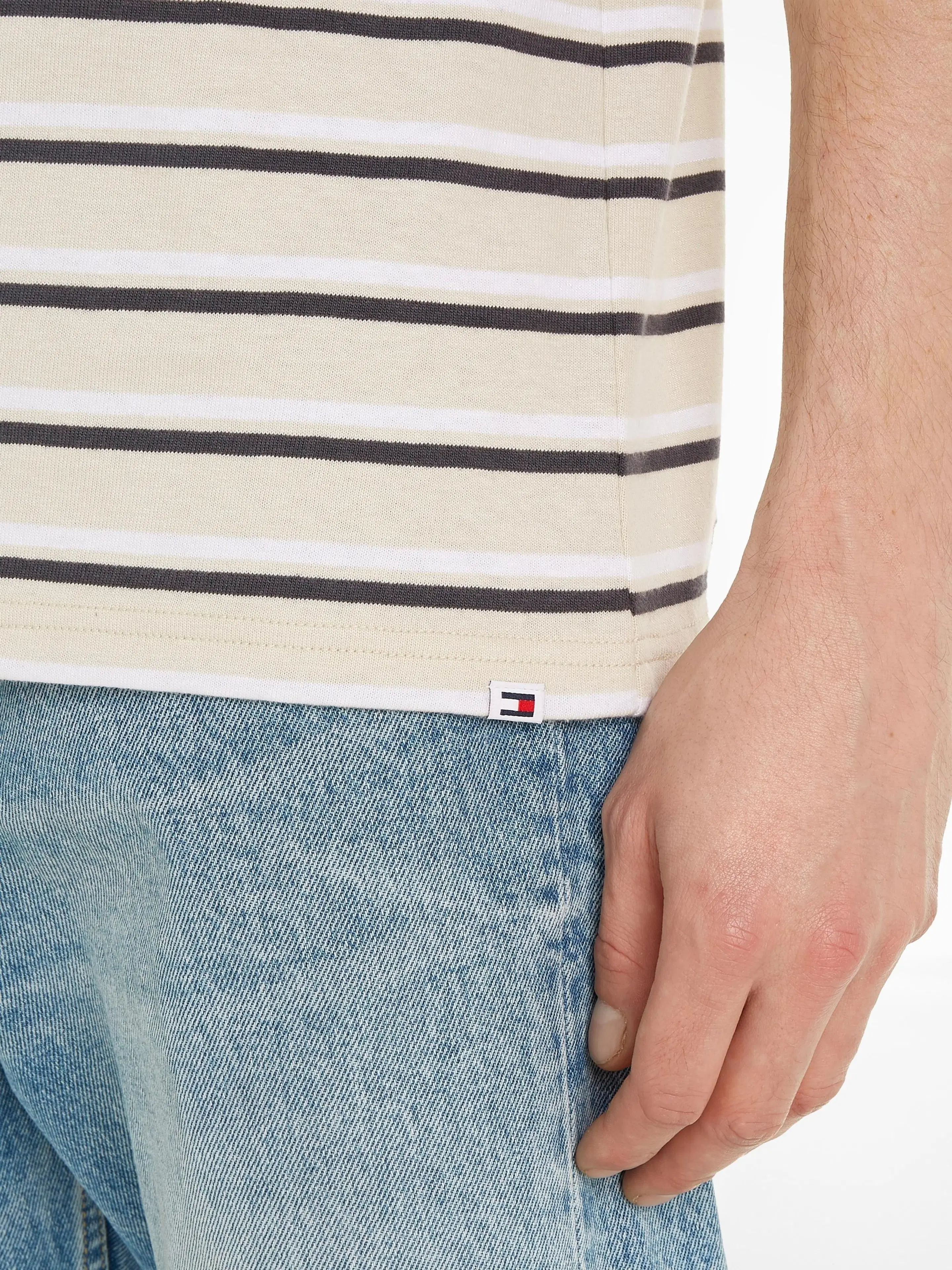 Tommy Jeans Tjm reg easy stripe t-paita