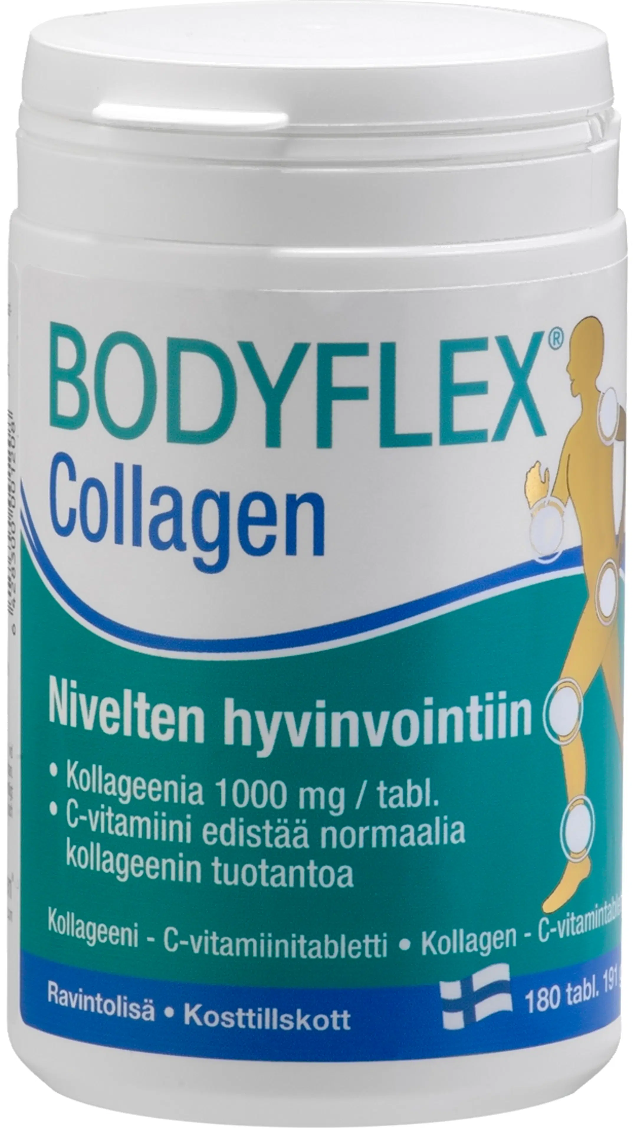 Bodyflex Collagen kollageeni-C-vitamiinitabletti 180 tabl