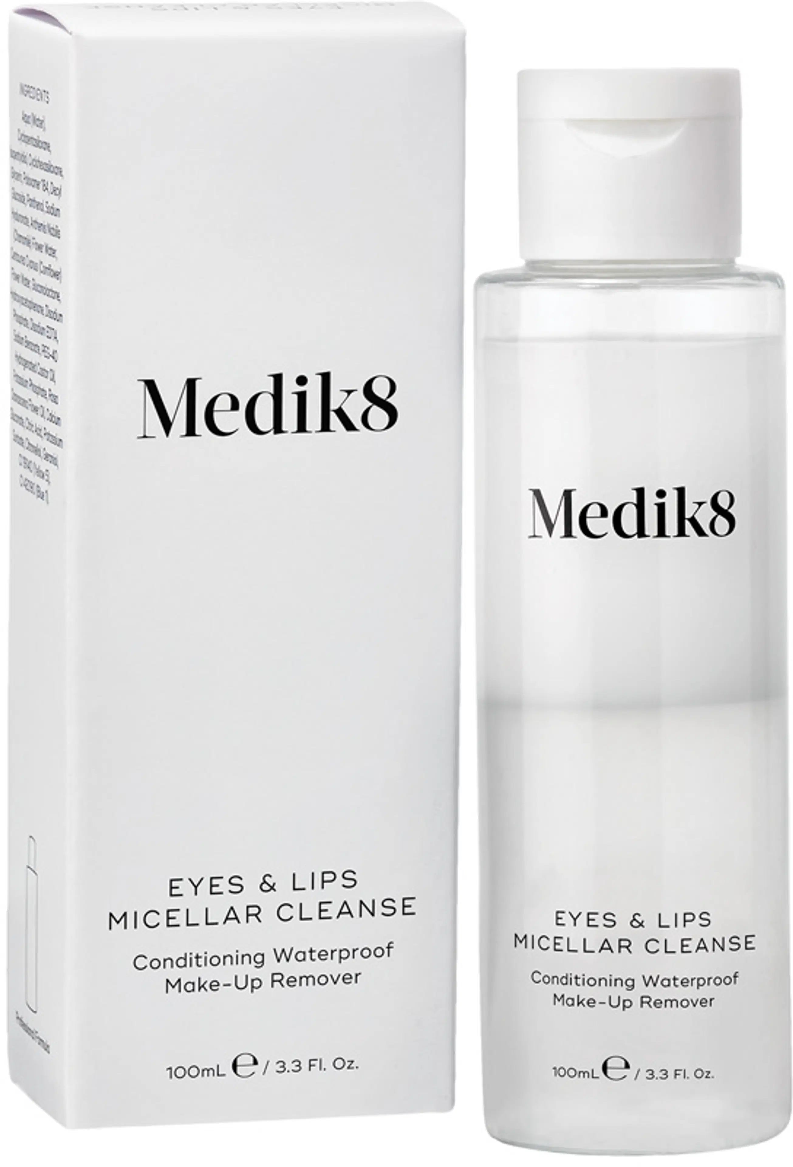 Medik8 Eyes & Lips Micellar Cleanse silmämeikinpoistoaine 100 ml