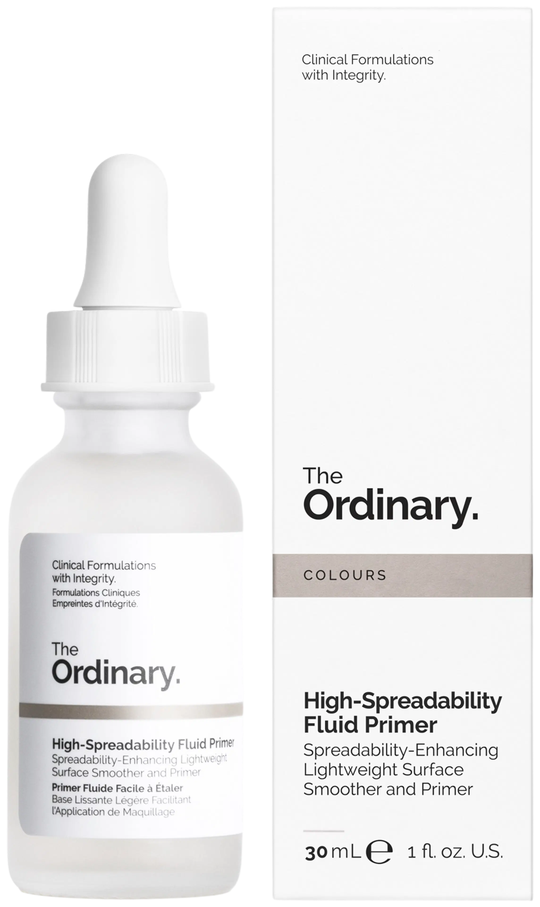 The Ordinary High-Spreadability Fluid Primer pohjustustuote 30 ml