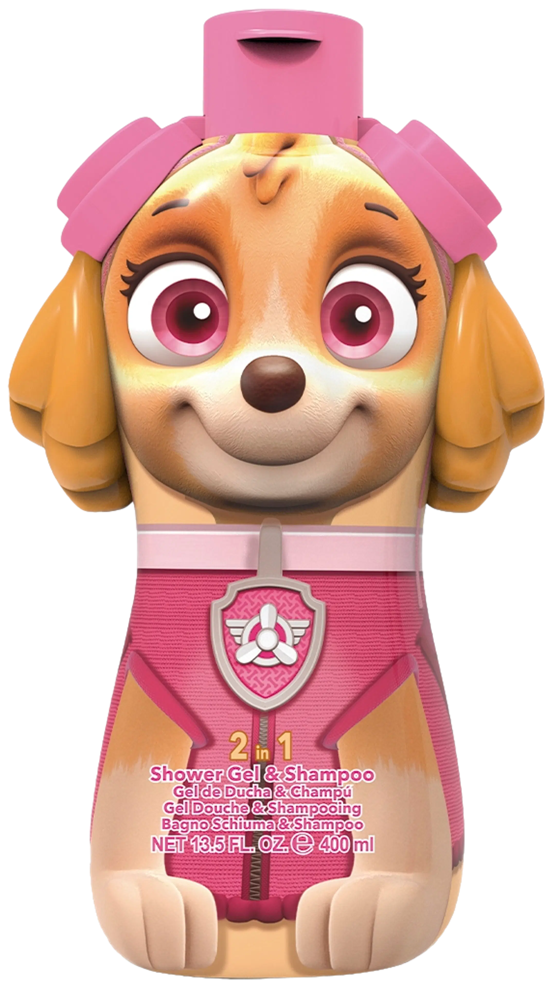paw-patrol-skye-suihkusaippua-shampoo-2d-400ml-sokos-verkkokauppa