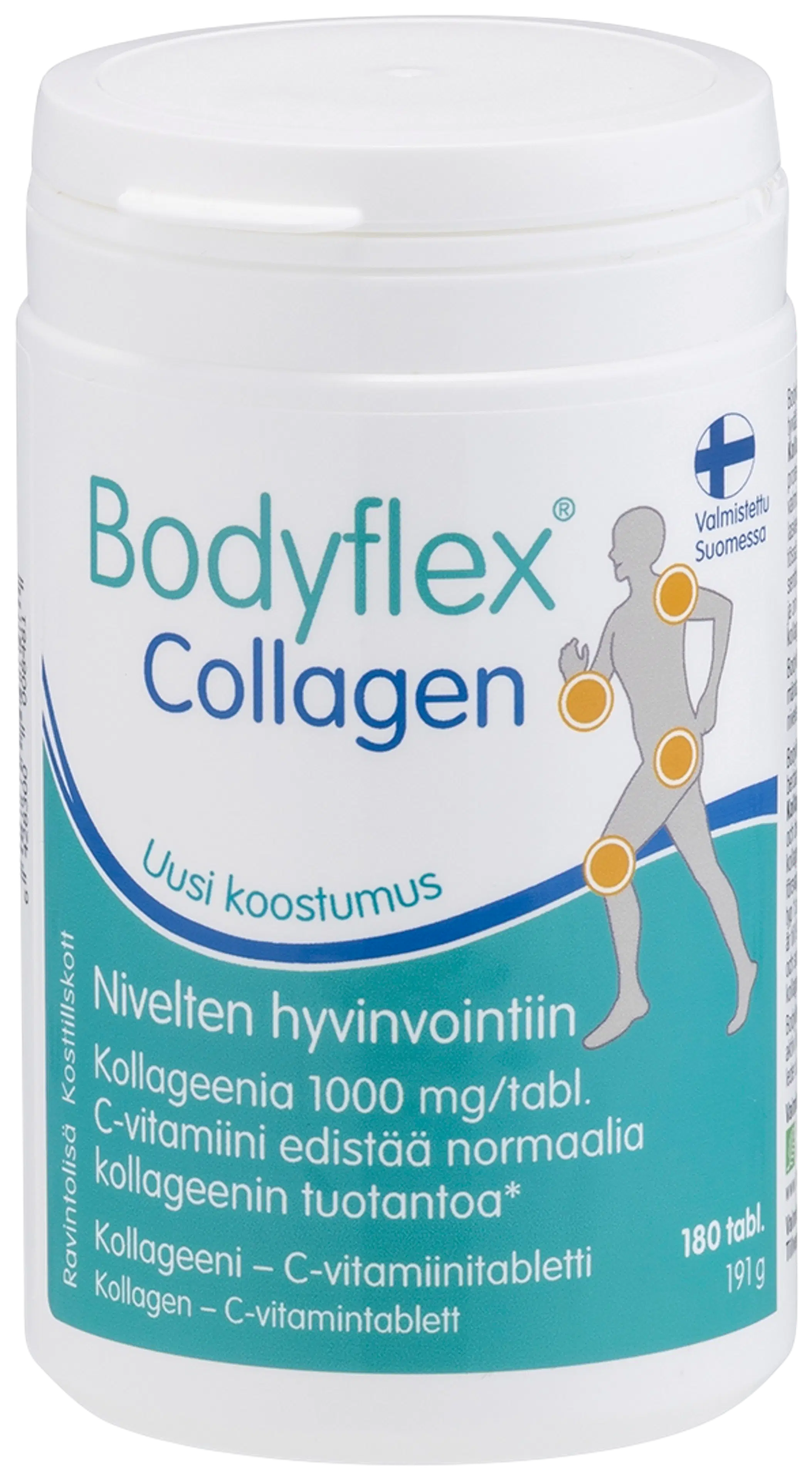 Bodyflex Collagen kollageeni-C-vitamiinitabletti 180 tabl