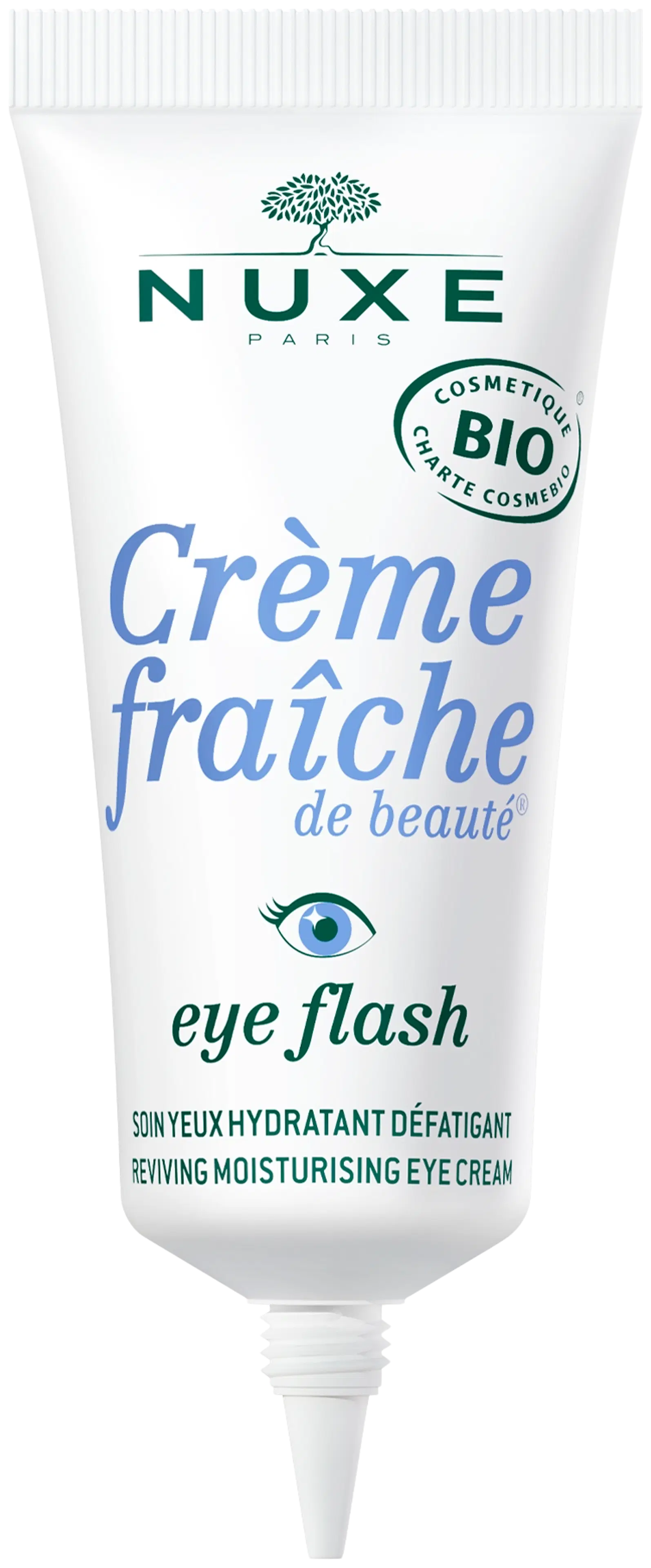 NUXE Creme Fraiche de Beaute BIO Eye Flash Anti-Fatigue Moisturizer Care silmänympärysvoide 15 ml