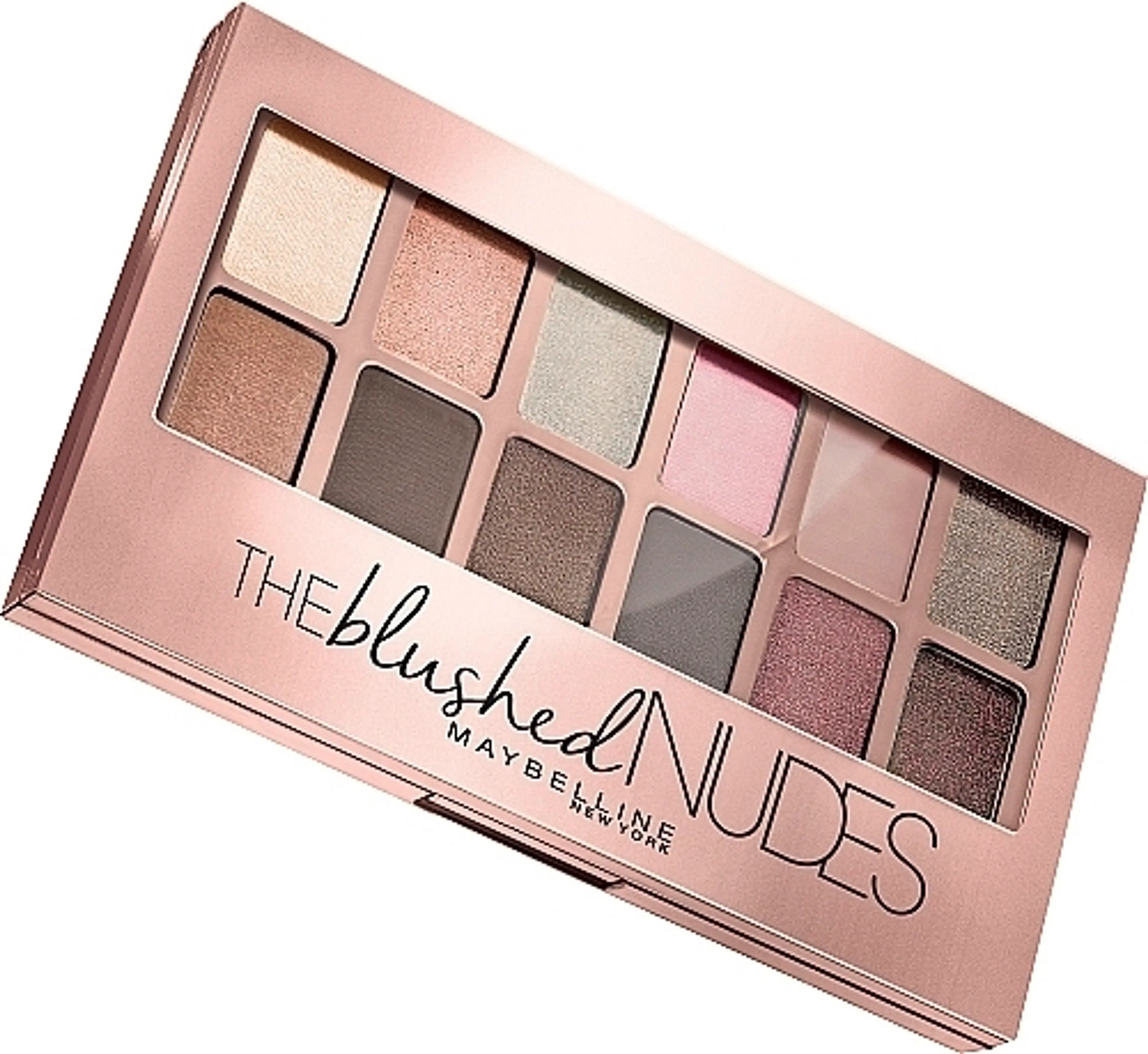 Maybelline New York  The Blushed Nudes -luomiväripaletti 9,6g